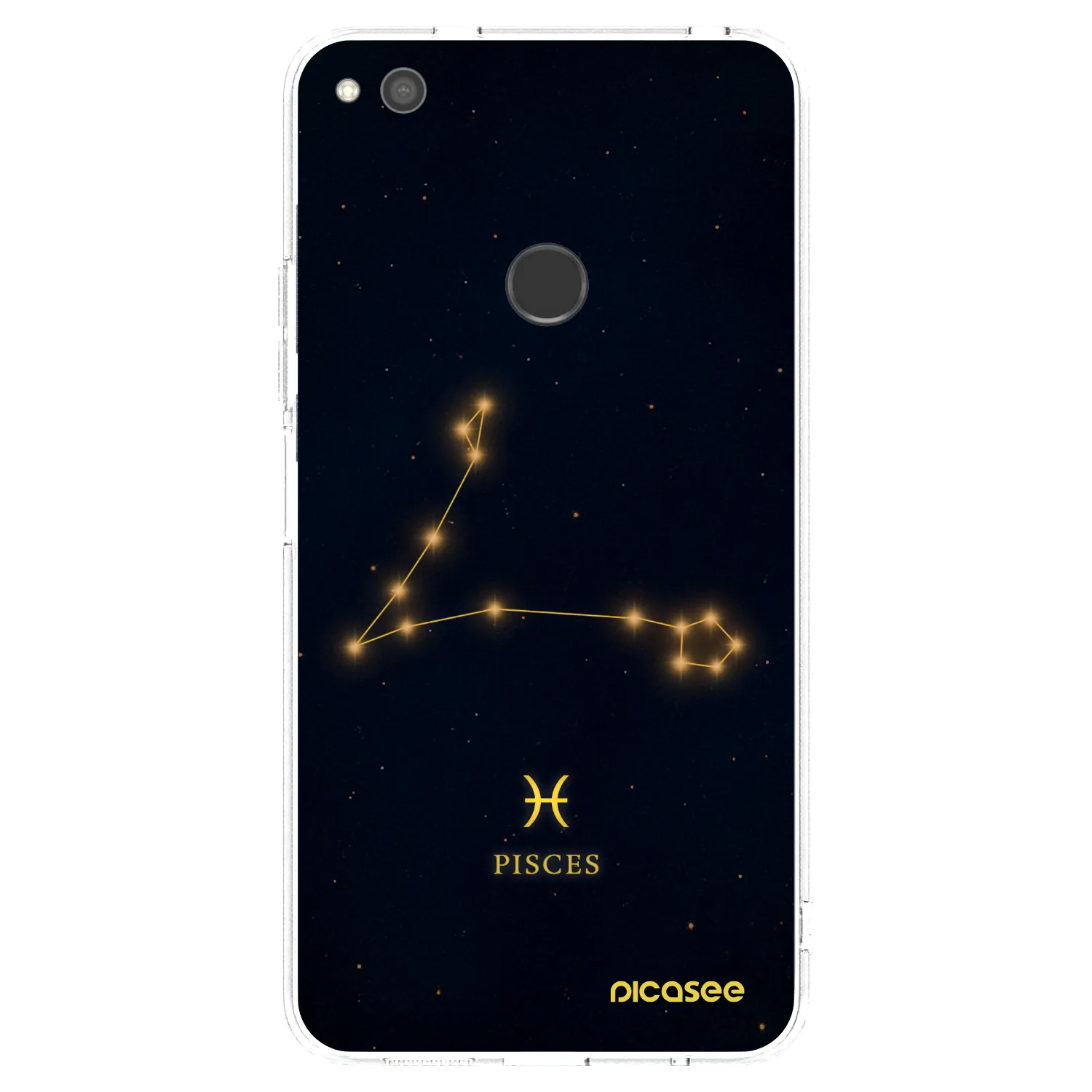 Picasee silikónový prehľadný obal pre Huawei P9 Lite 2017 - PISCES