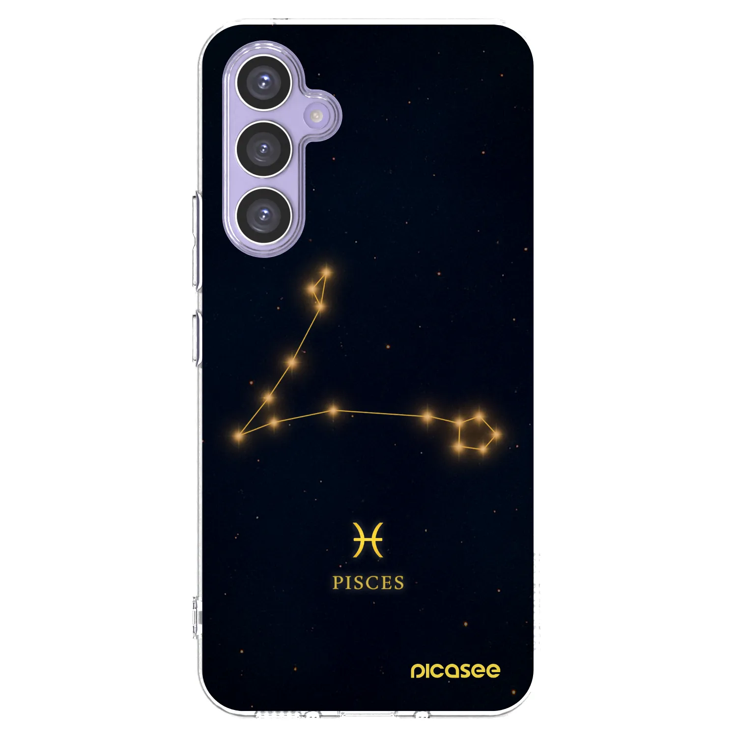 Picasee silikónový prehľadný obal pre Samsung Galaxy A54 5G A546B - PISCES