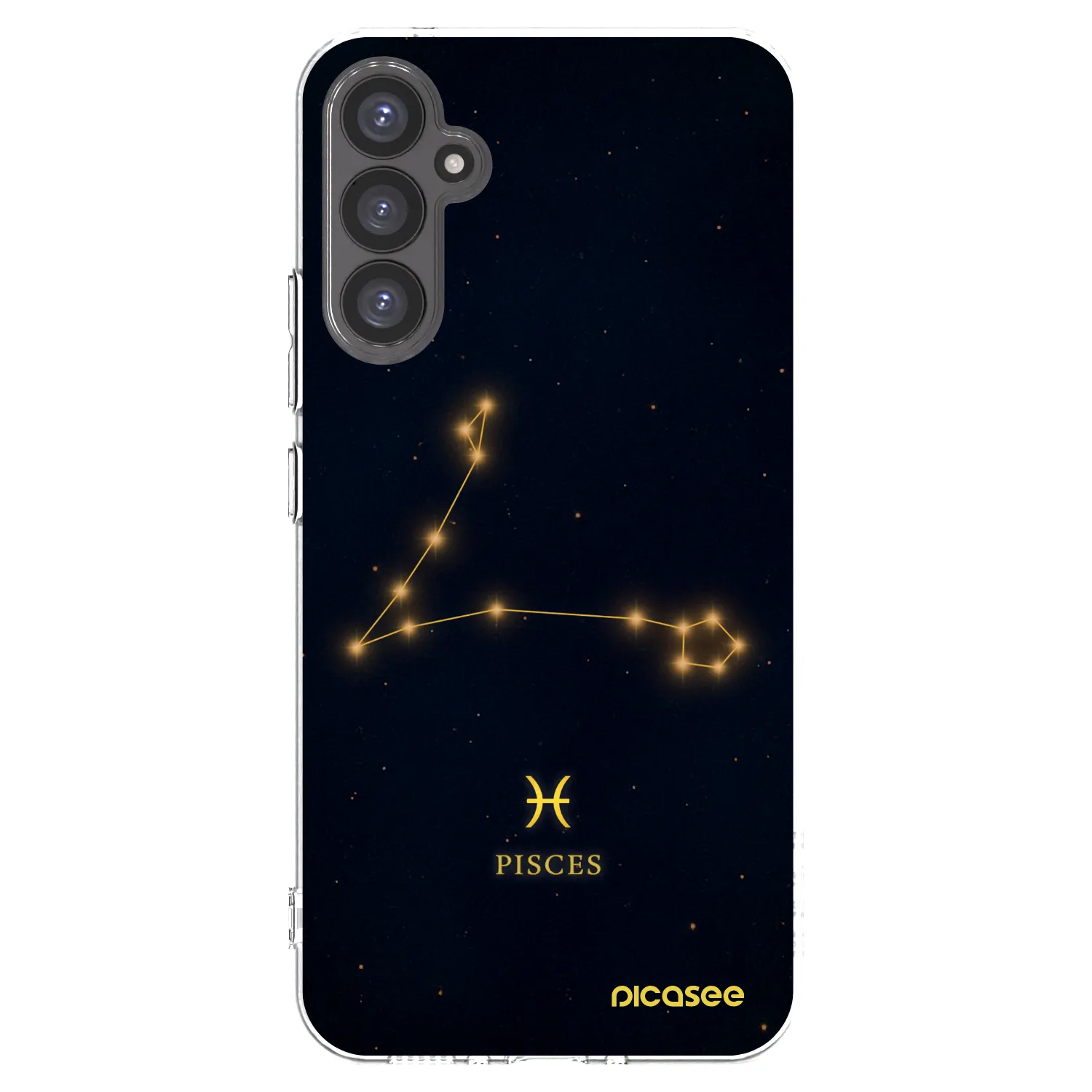 Picasee silikónový prehľadný obal pre Samsung Galaxy A34 5G A346B - PISCES