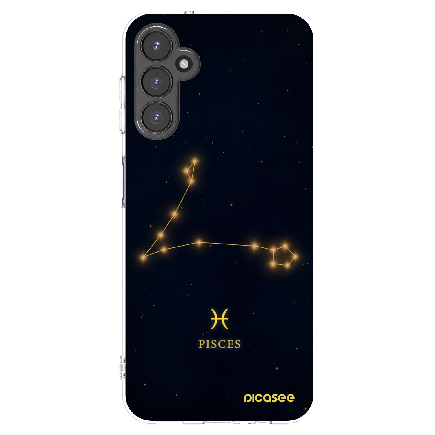 Picasee silikónový prehľadný obal pre Samsung Galaxy A14 4G A145R - PISCES