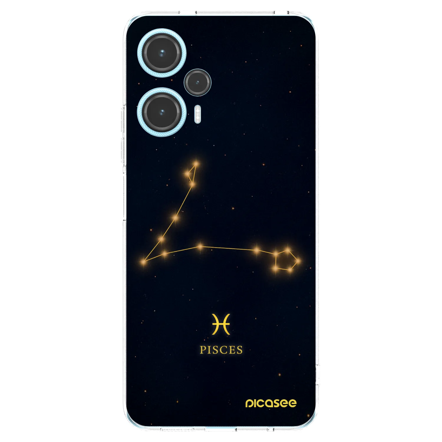 Picasee silikónový prehľadný obal pre Xiaomi Poco F5 - PISCES