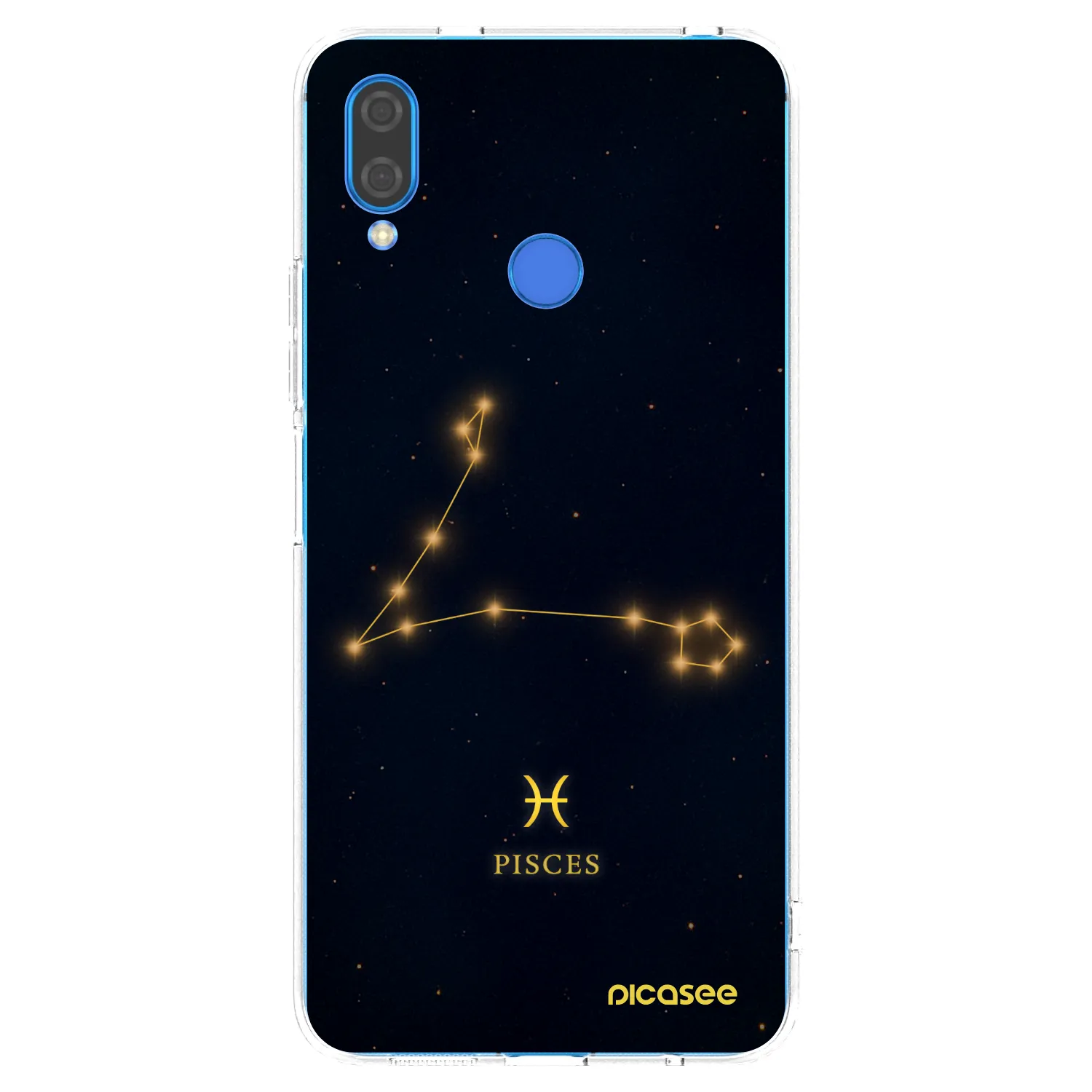 Picasee silikónový prehľadný obal pre Huawei Nova 3 - PISCES