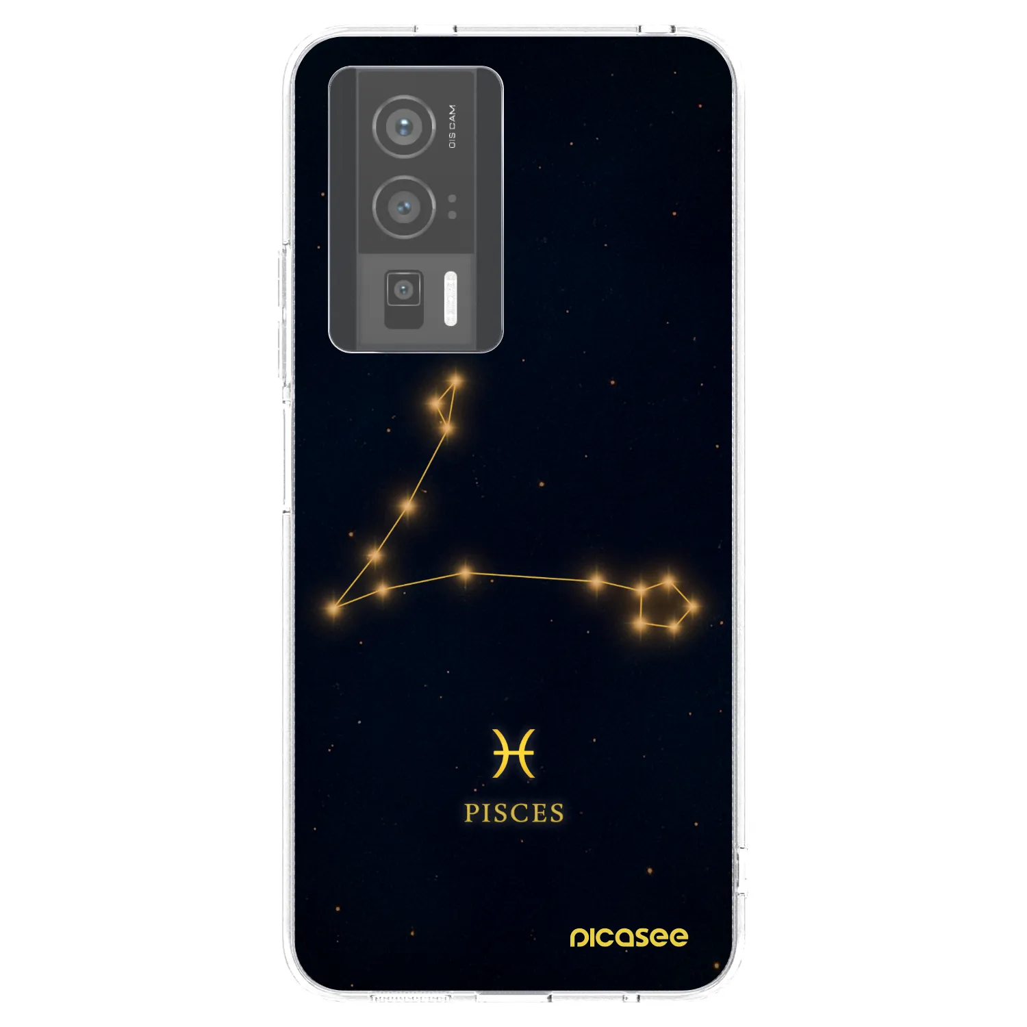 Picasee silikónový prehľadný obal pre Xiaomi Poco F5 Pro 5G - PISCES