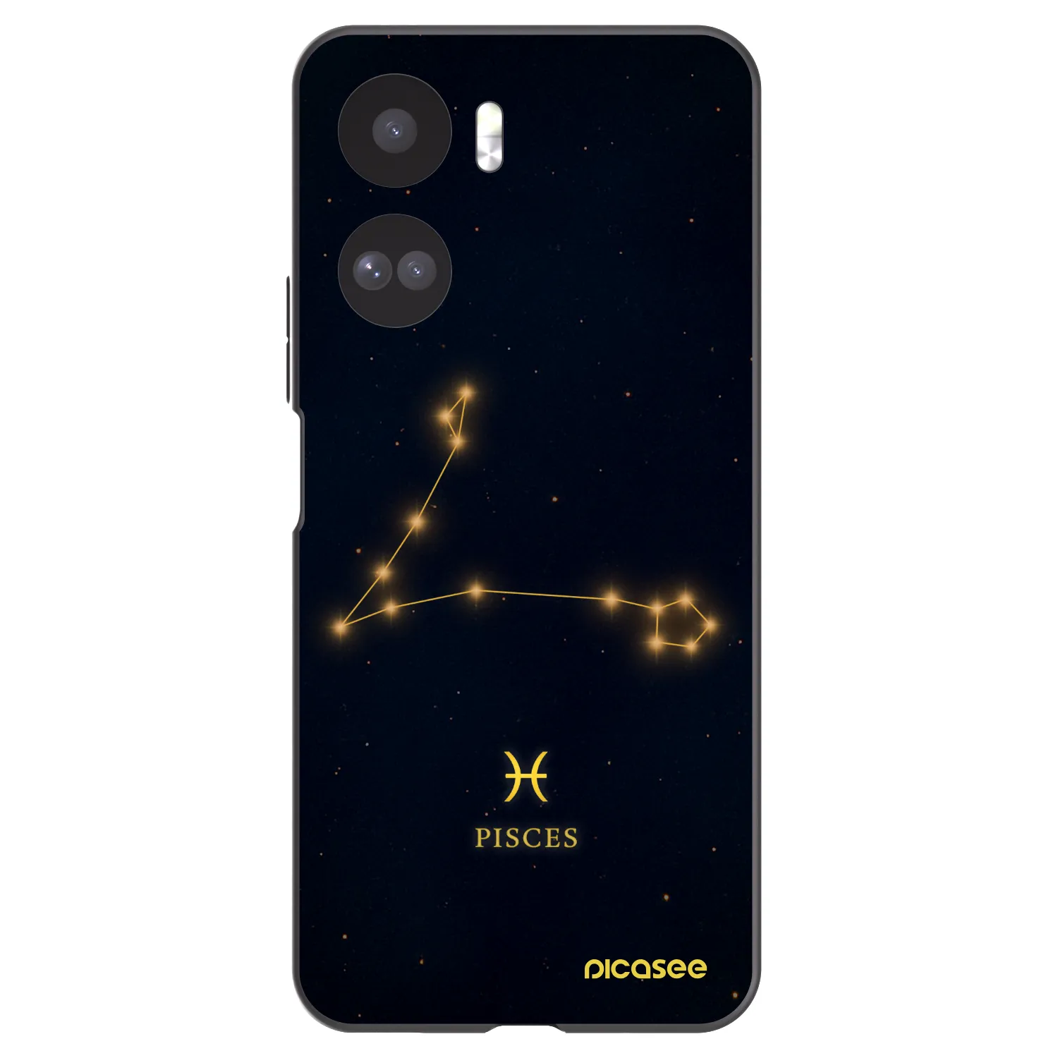 Picasee silikónový čierny obal pre Honor 90 Lite 5G - PISCES