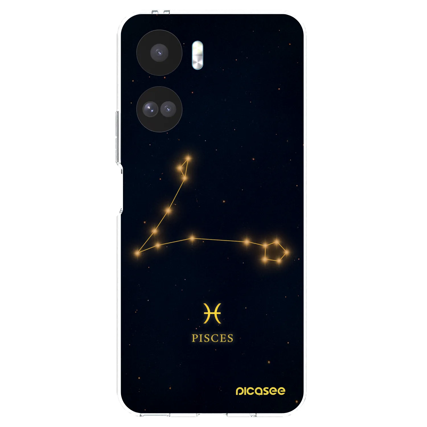 Picasee silikónový prehľadný obal pre Honor 90 Lite 5G - PISCES