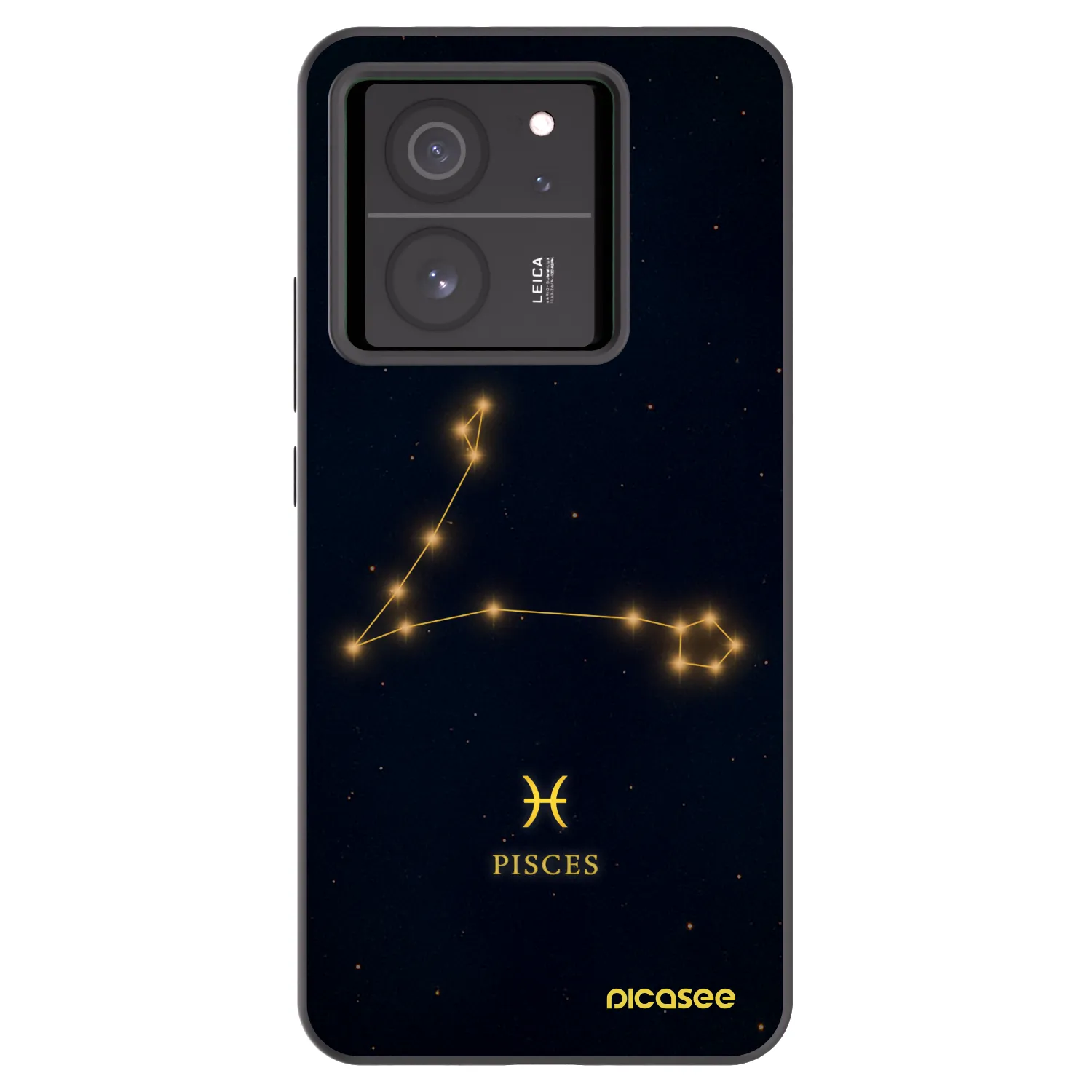 Picasee silikónový čierny obal pre Xiaomi 13T Pro - PISCES