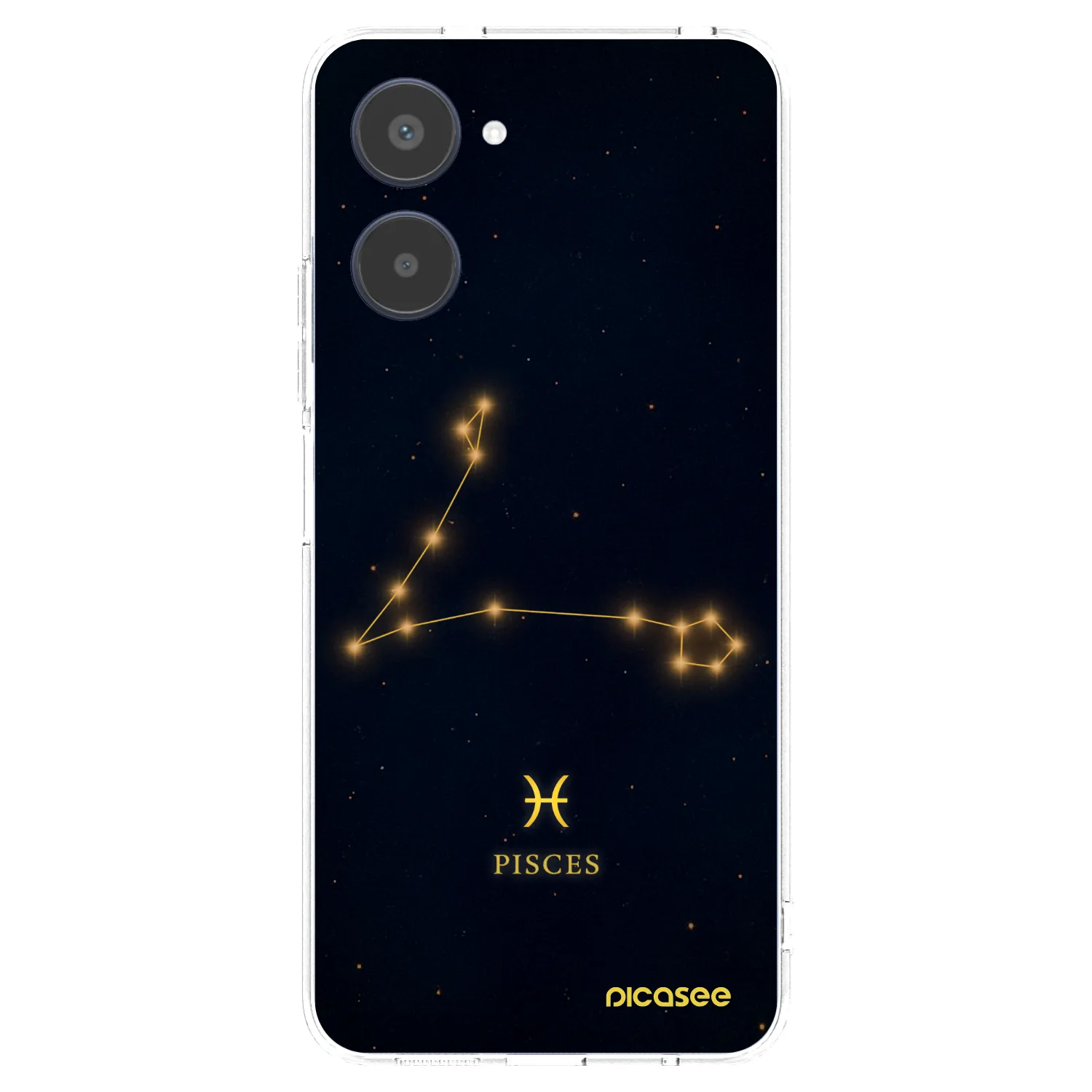 Picasee silikónový prehľadný obal pre Realme 10 4G - PISCES