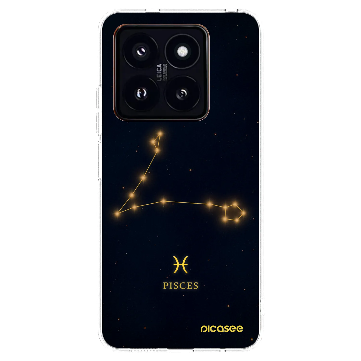 Silikónový prehľadný obal pre Xiaomi 14 Pro - PISCES