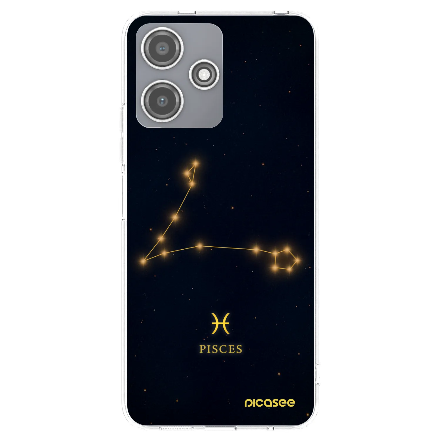Picasee silikónový prehľadný obal pre Xiaomi Redmi 12 5G - PISCES