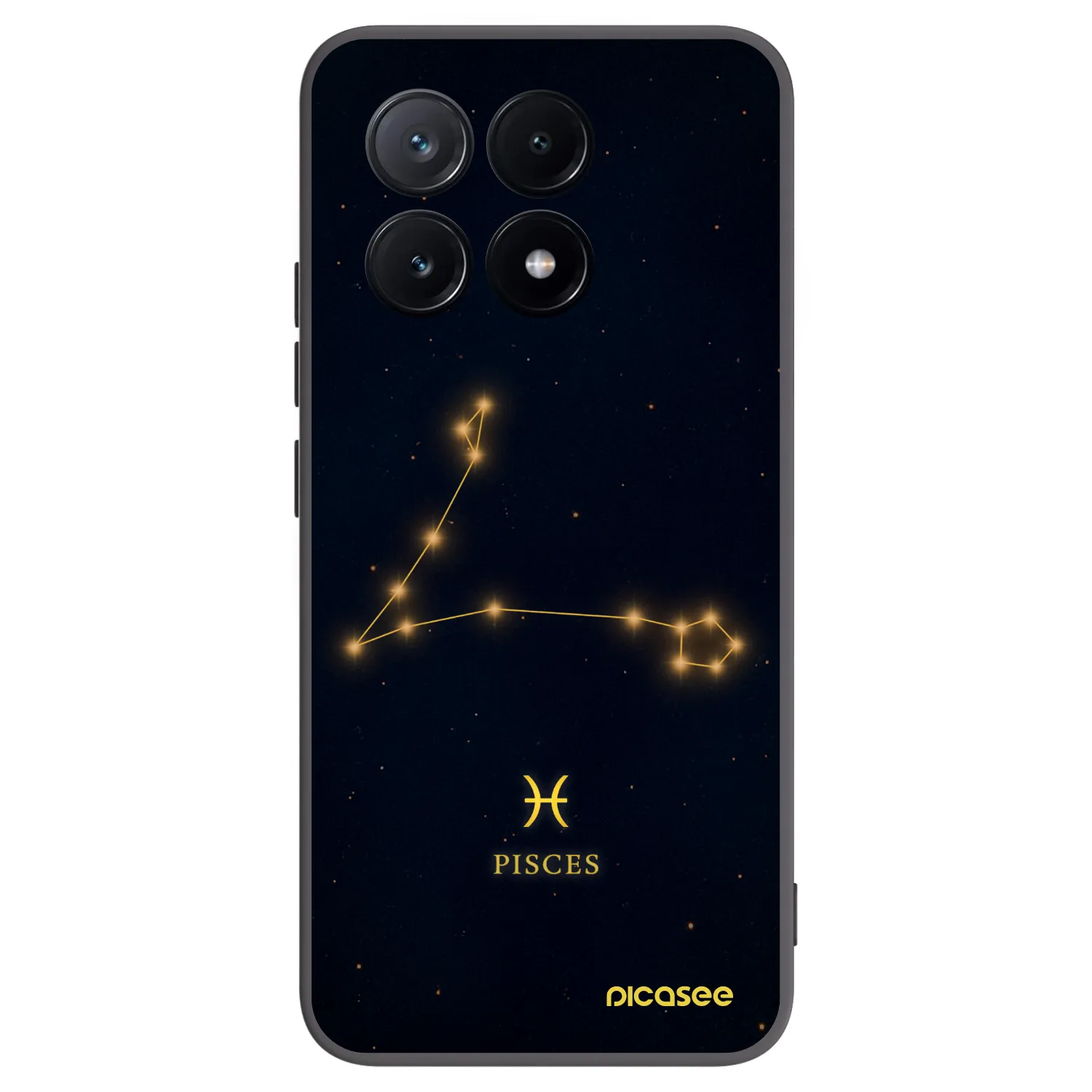 Picasee silikónový čierny obal pre Xiaomi Poco X6 Pro - PISCES