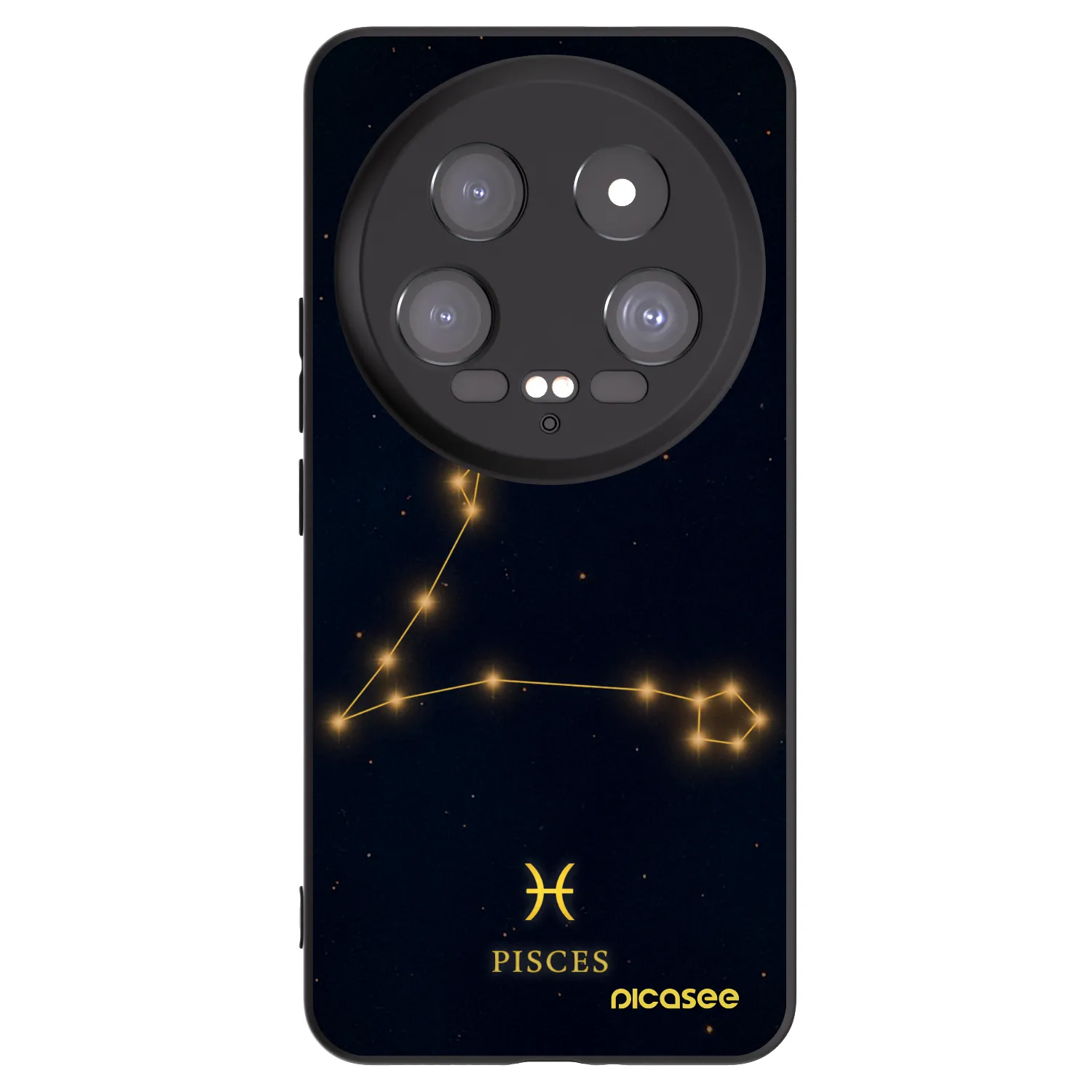 Picasee silikónový čierny obal pre Xiaomi 14 Ultra - PISCES
