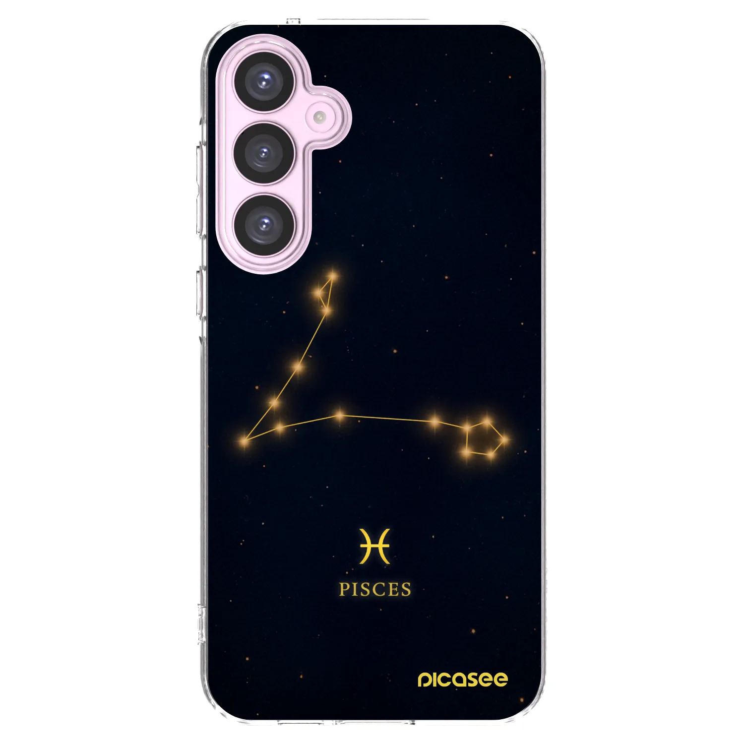 Picasee silikónový prehľadný obal pre Samsung Galaxy A55 5G A556B - PISCES