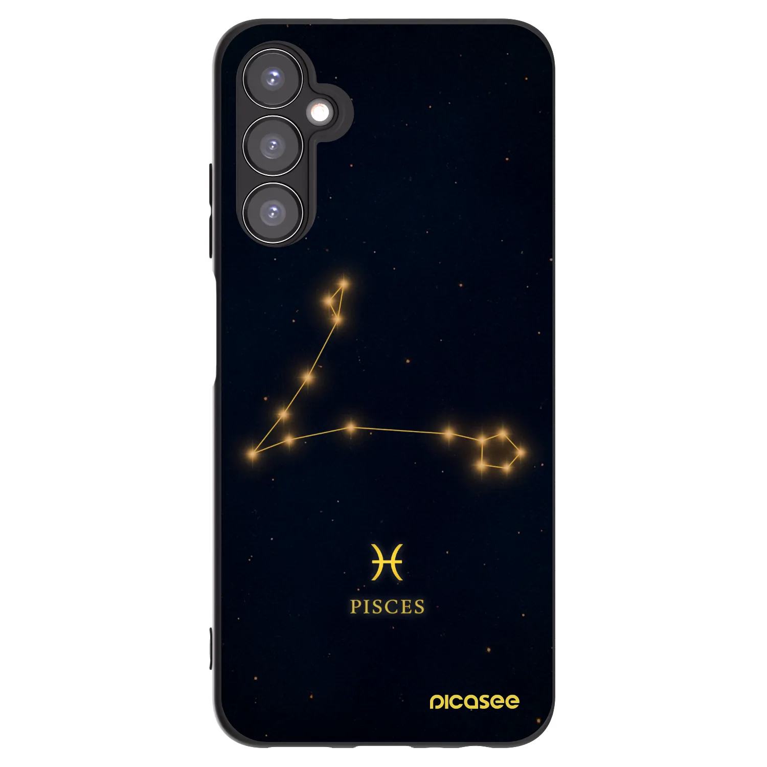 Picasee silikónový čierny obal pre Samsung Galaxy A05s A057G - PISCES