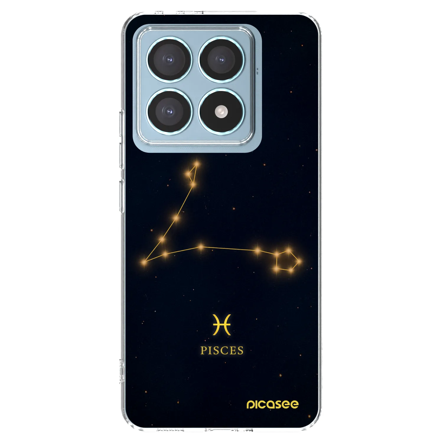 Picasee silikónový prehľadný obal pre Xiaomi 14T Pro - PISCES