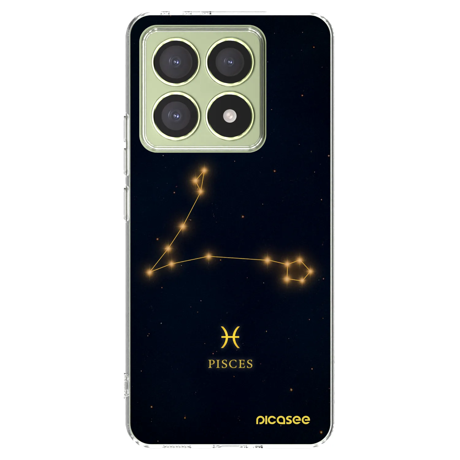 Picasee silikónový prehľadný obal pre Xiaomi 14T - PISCES