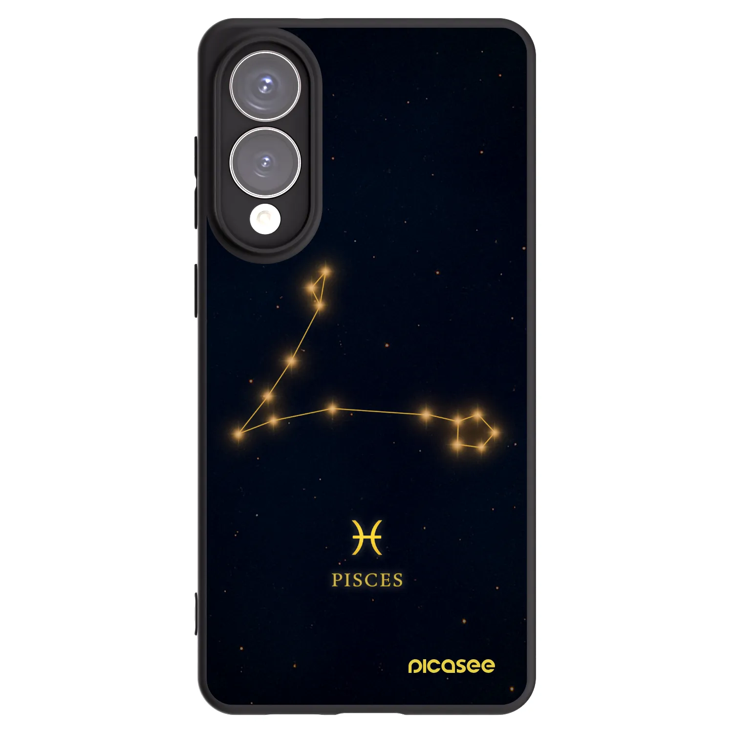 Picasee silikónový čierny obal pre Samsung Galaxy S25 Edge 5G - PISCES