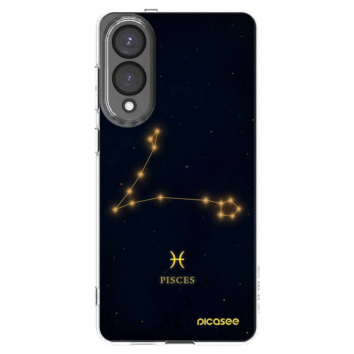 Picasee silikónový prehľadný obal pre Samsung Galaxy S25 Edge 5G - PISCES