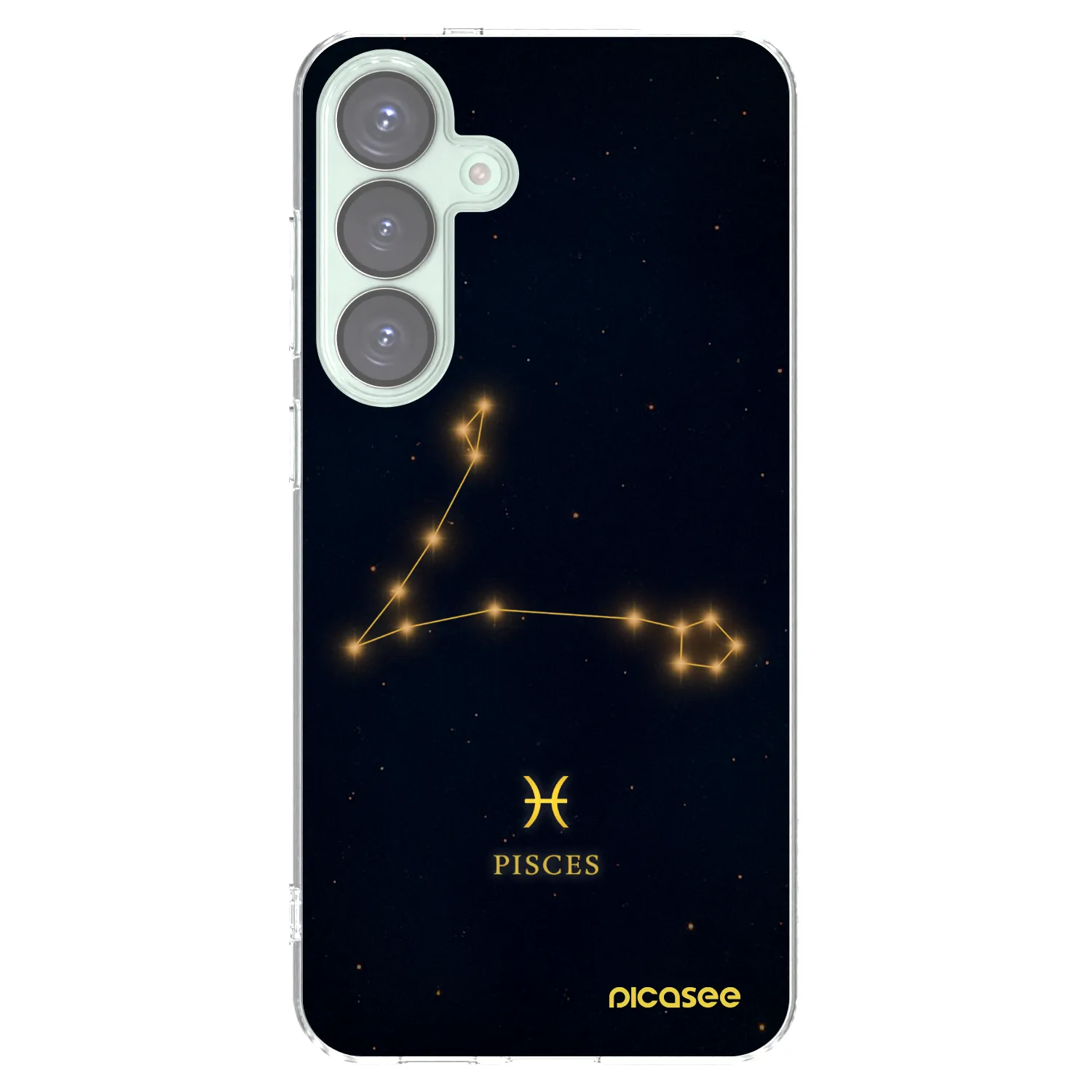Picasee silikónový prehľadný obal pre Samsung Galaxy S25+ 5G - PISCES