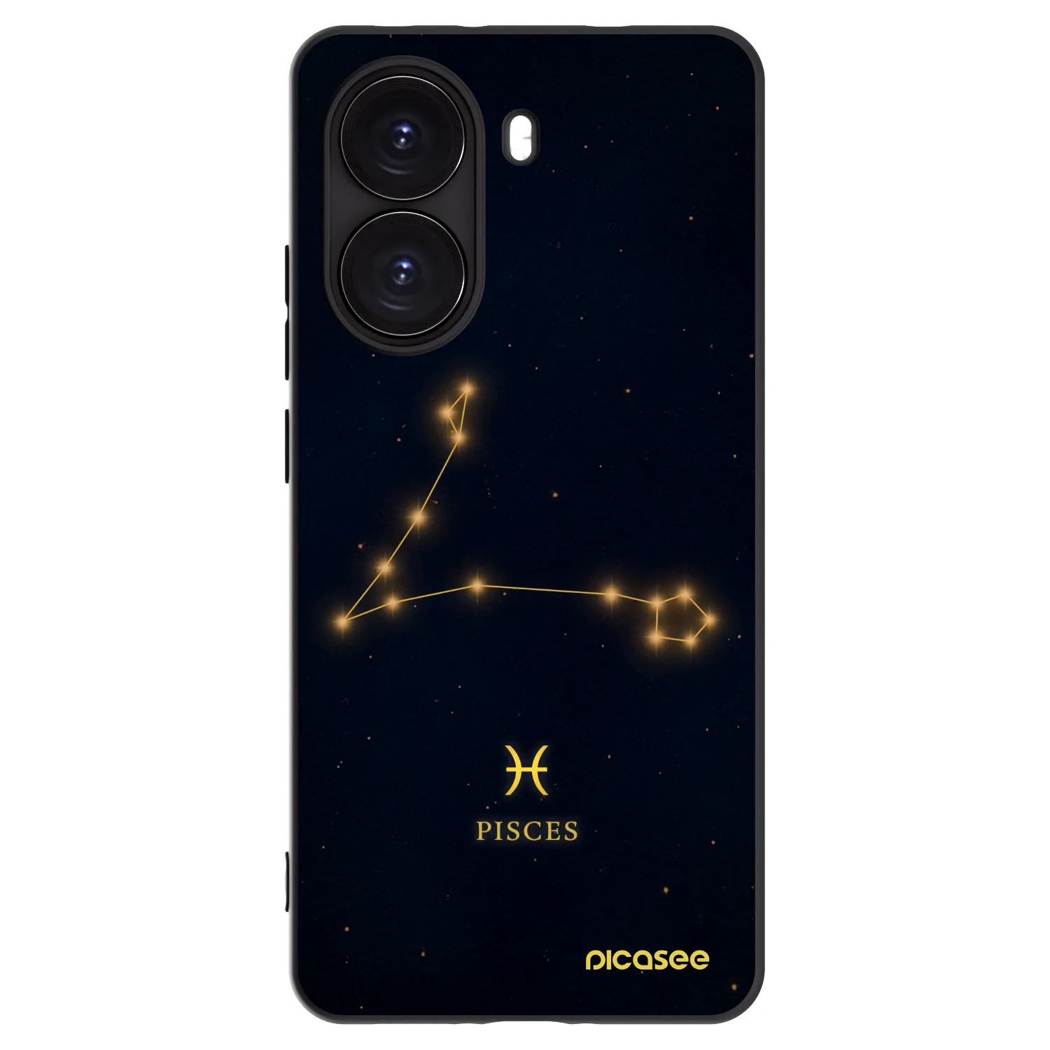Picasee silikónový čierny obal pre Xiaomi Poco X7 Pro 5G - PISCES
