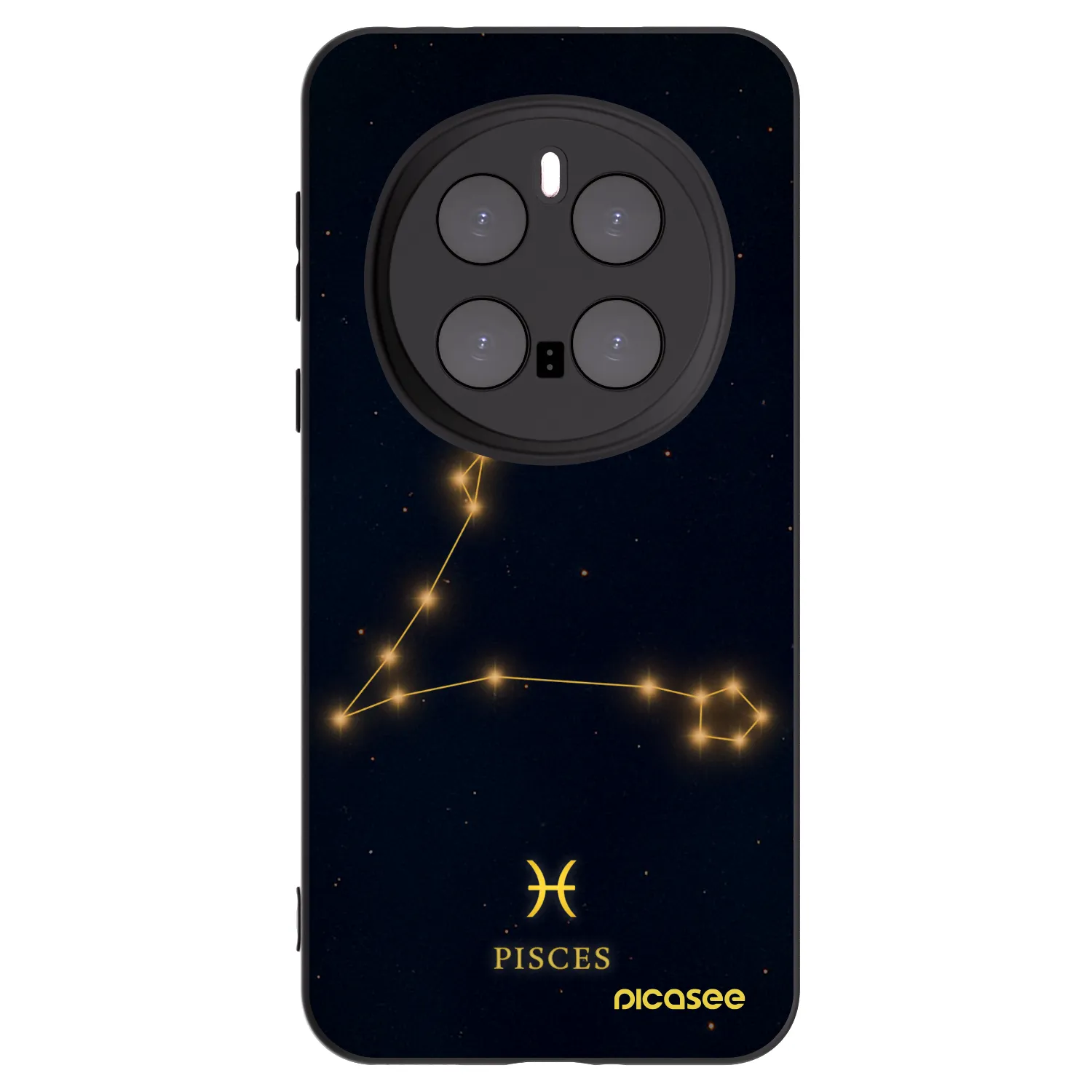 Picasee silikónový čierny obal pre Honor Magic7 Pro 5G - PISCES