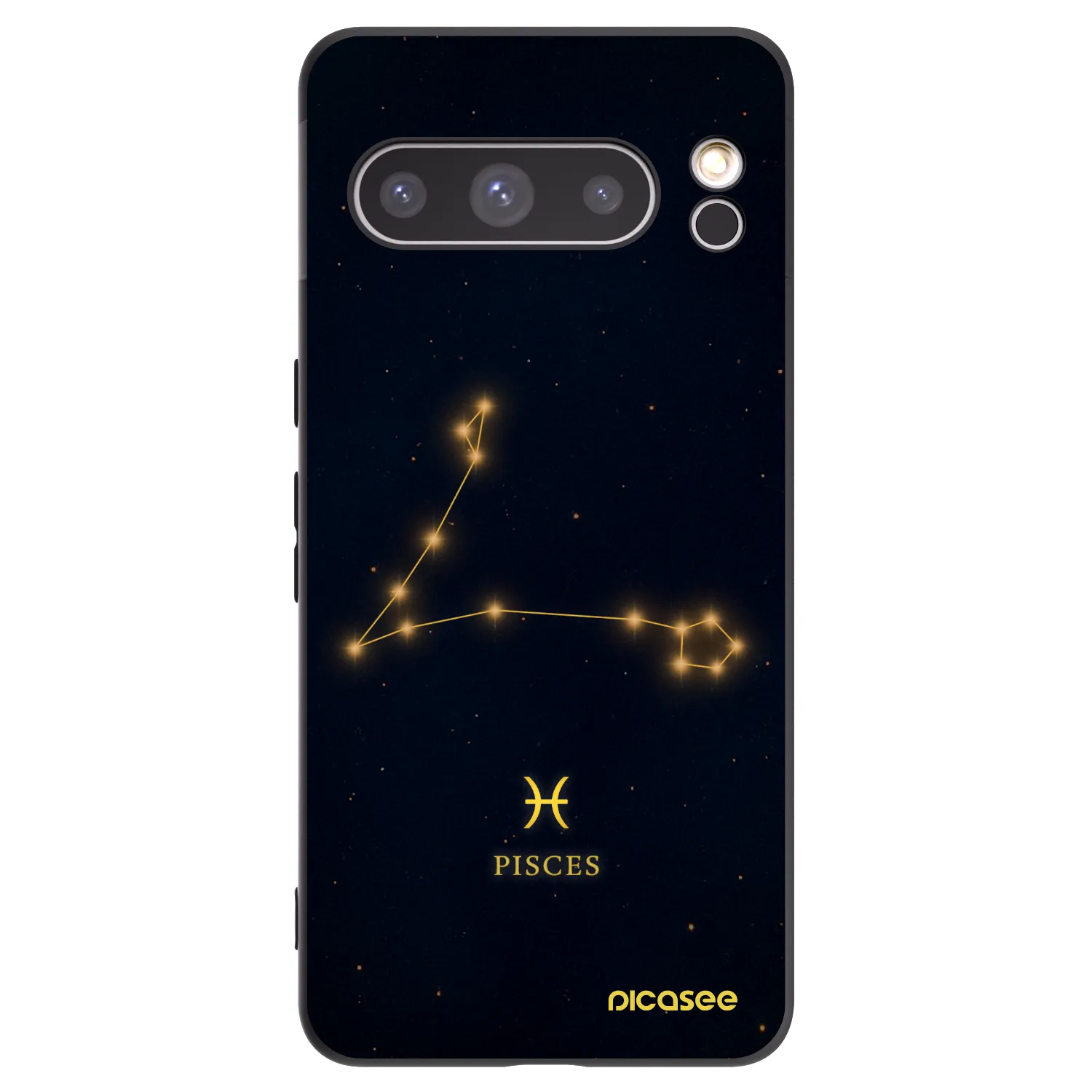 Picasee silikónový čierny obal pre Google Pixel 8 Pro - PISCES