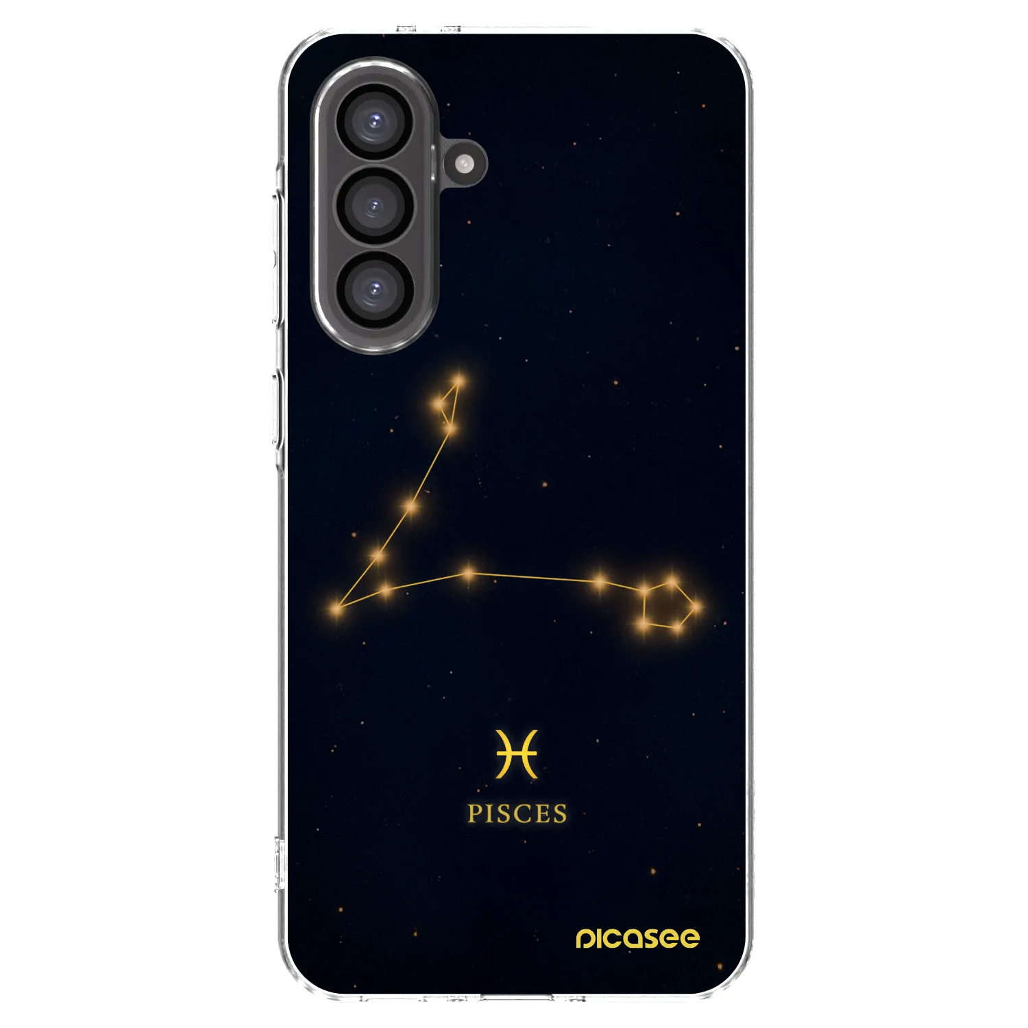 Picasee silikónový prehľadný obal pre Samsung Galaxy A56 5G A566B - PISCES