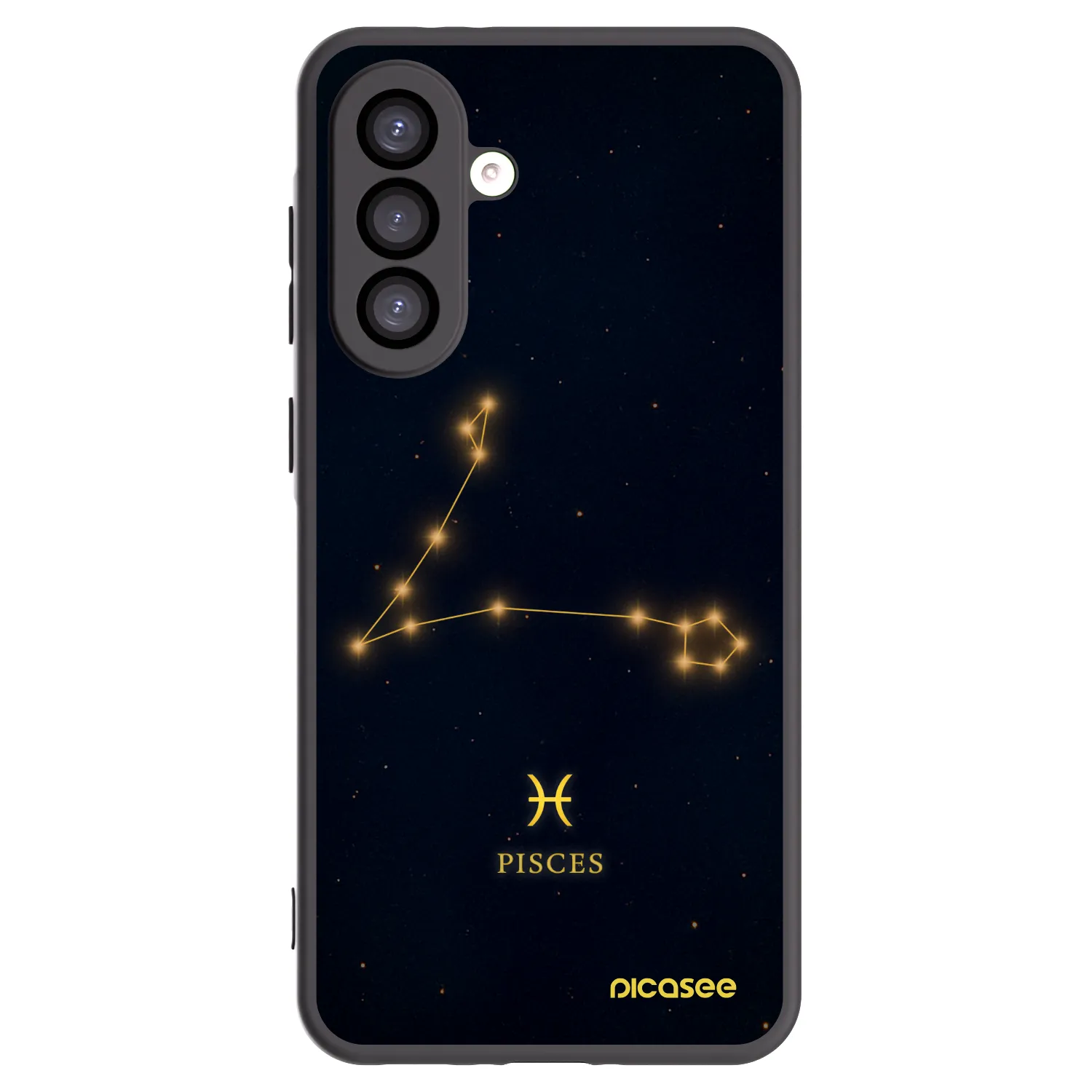 Picasee silikónový čierny obal pre Samsung Galaxy A26 5G A266B - PISCES