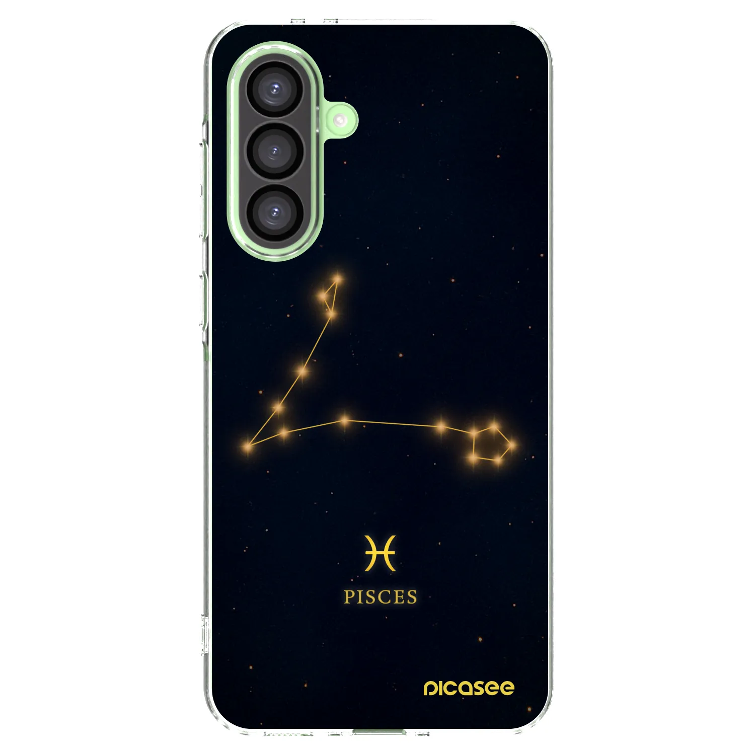 Picasee silikónový prehľadný obal pre Samsung Galaxy A26 5G A266B - PISCES
