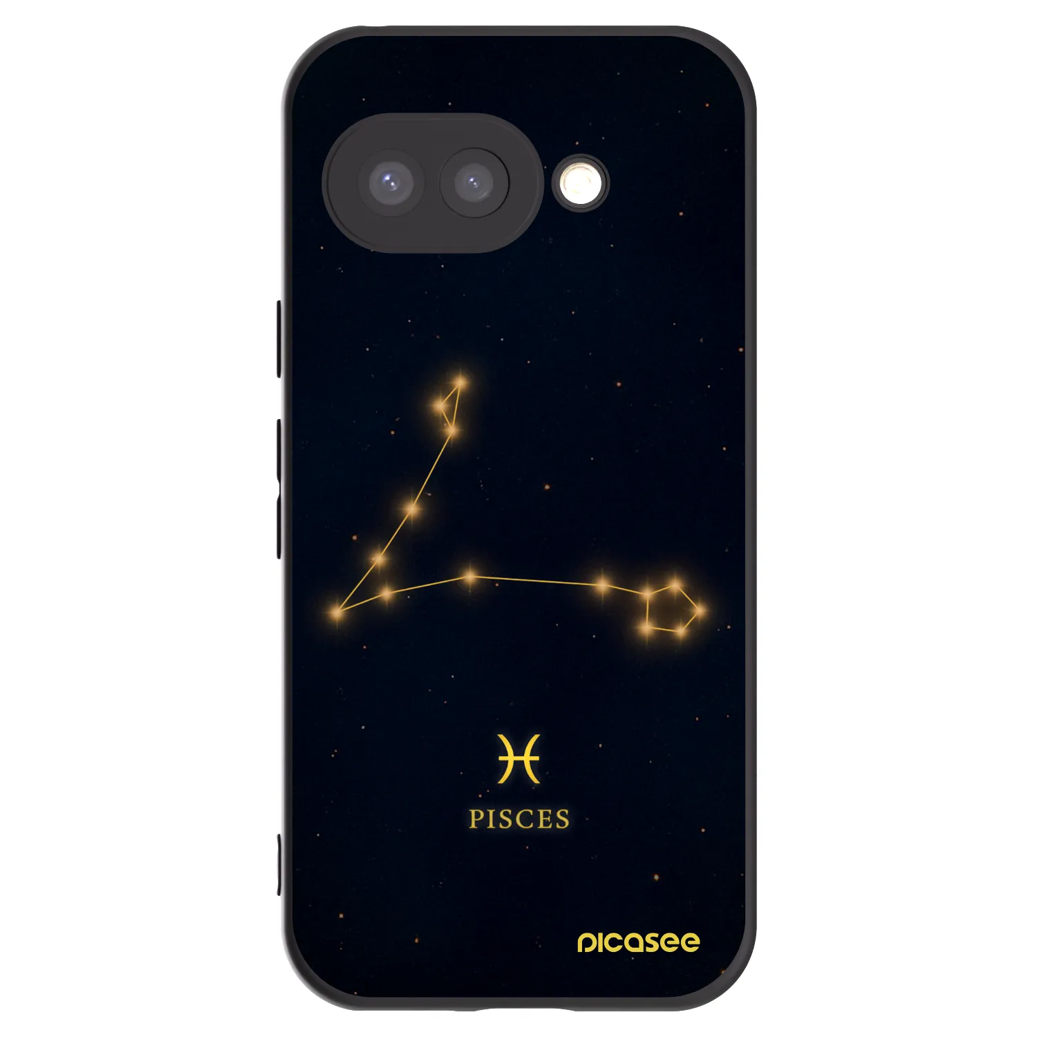 Picasee silikónový čierny obal pre Google Pixel 9a - PISCES