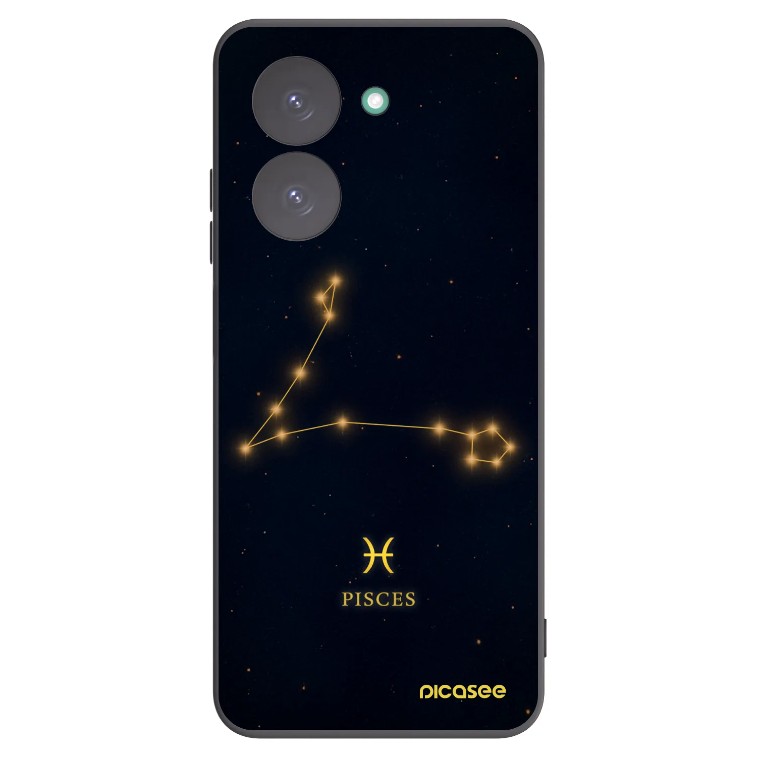 Picasee silikónový čierny obal pre Xiaomi Redmi A5 - PISCES