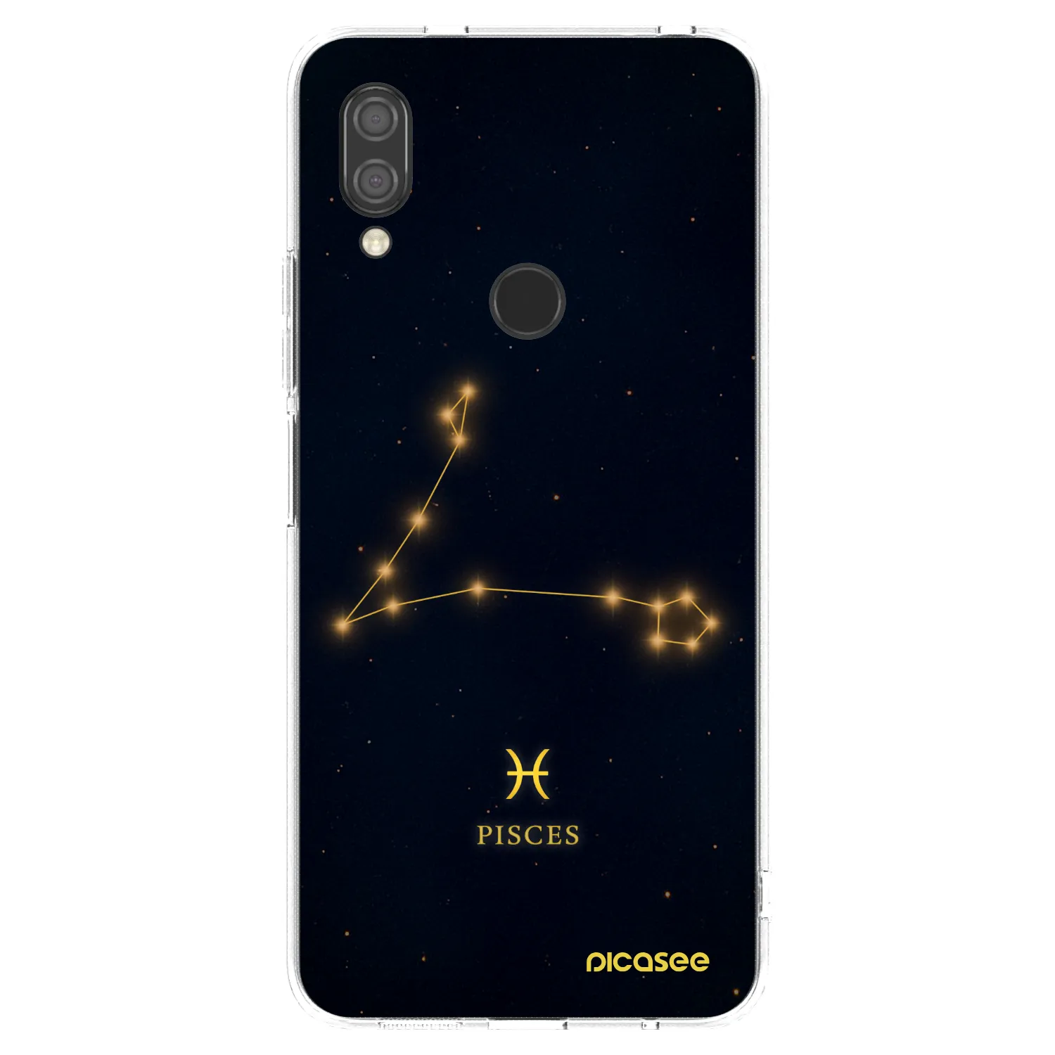 Picasee silikónový prehľadný obal pre Xiaomi Redmi 7 - PISCES