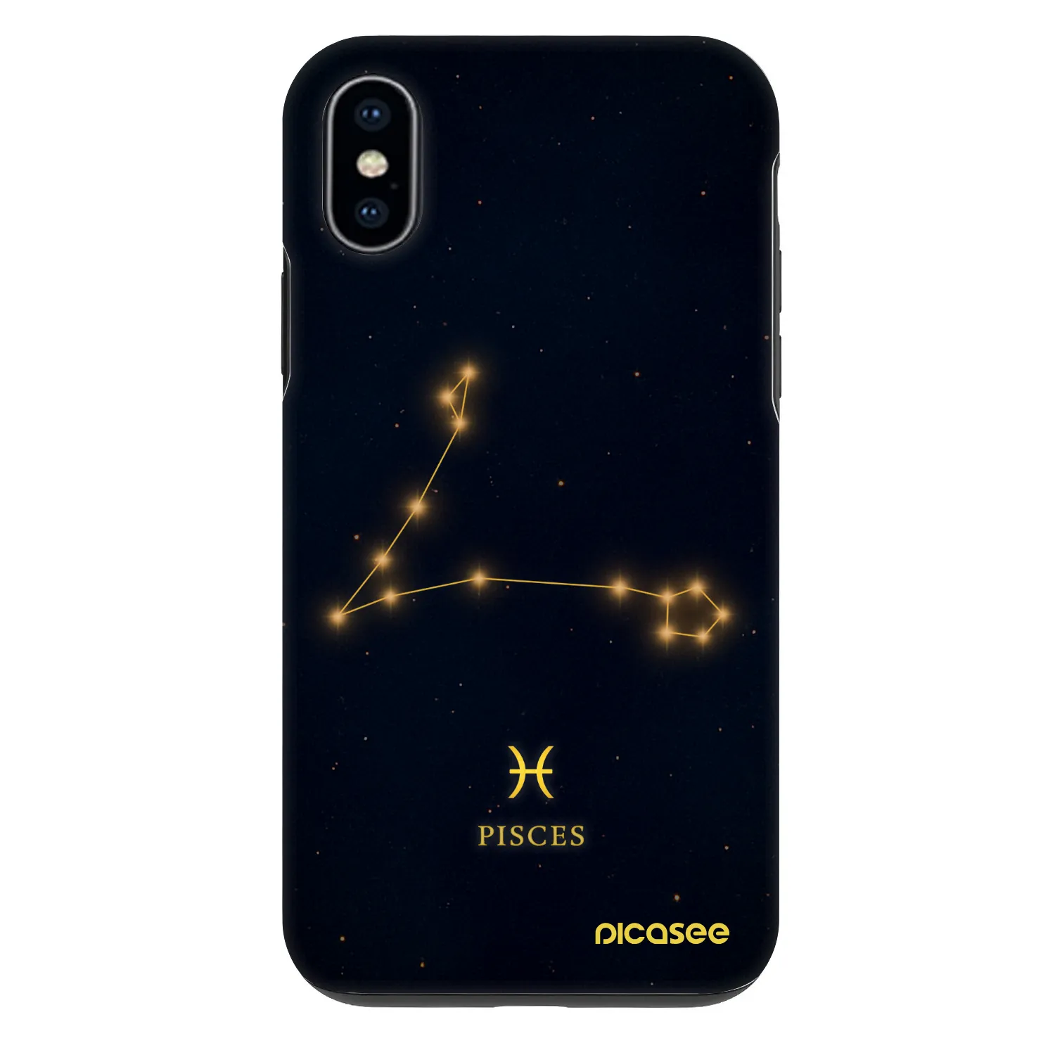 Picasee Fashion Case pre Apple iPhone X/XS - PISCES