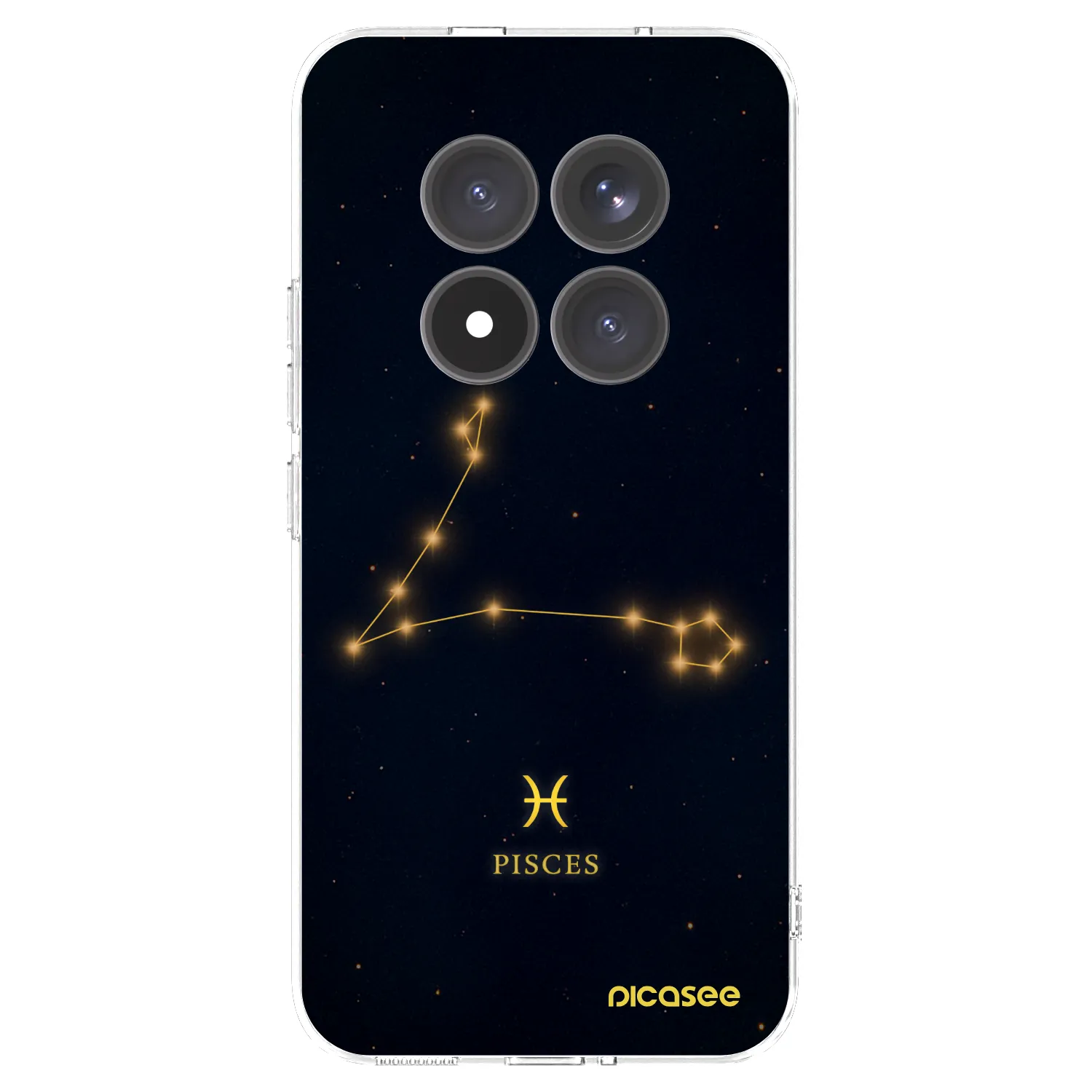 Silikónový prehľadný obal pre Xiaomi Redmi Note 15 Pro+ - PISCES