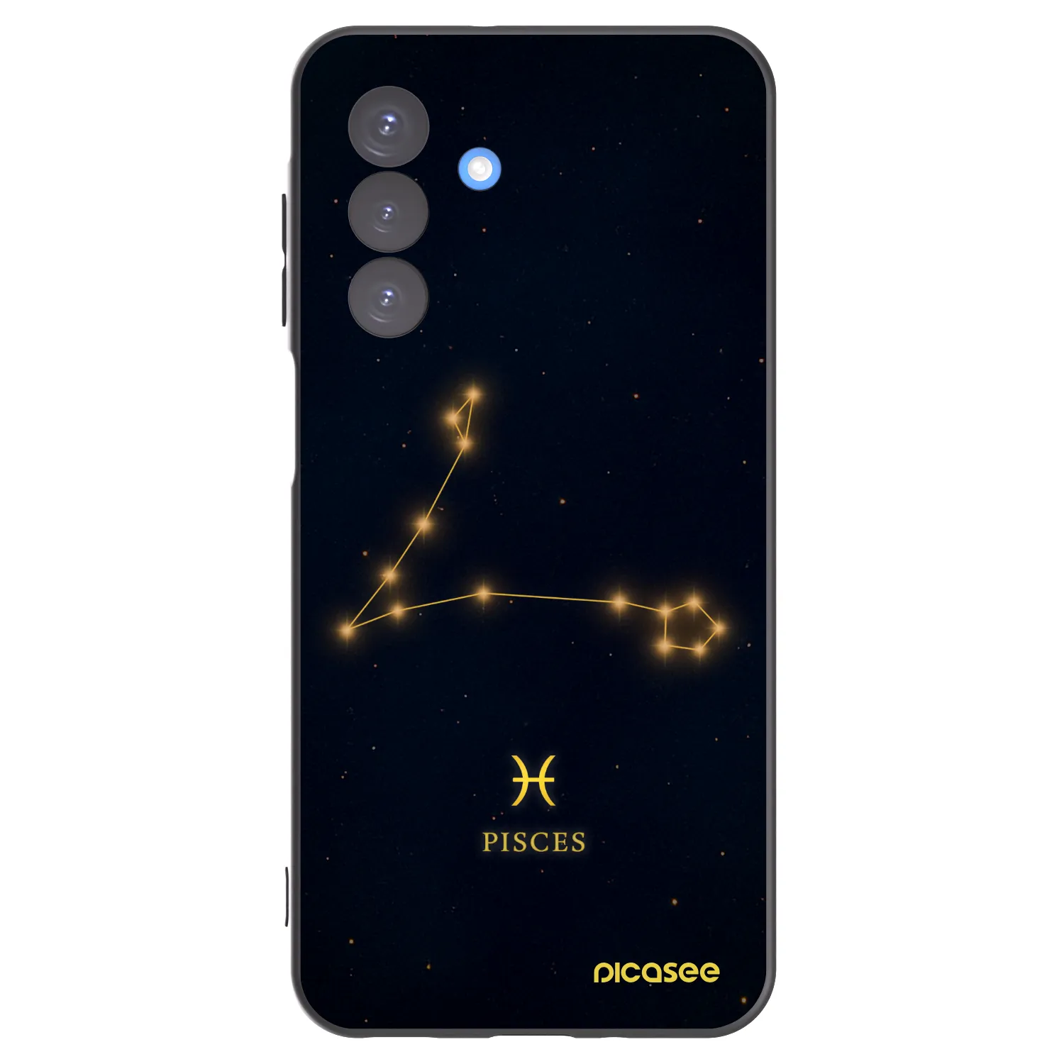 Picasee silikónový čierny obal pre Samsung Galaxy A17 5G - PISCES