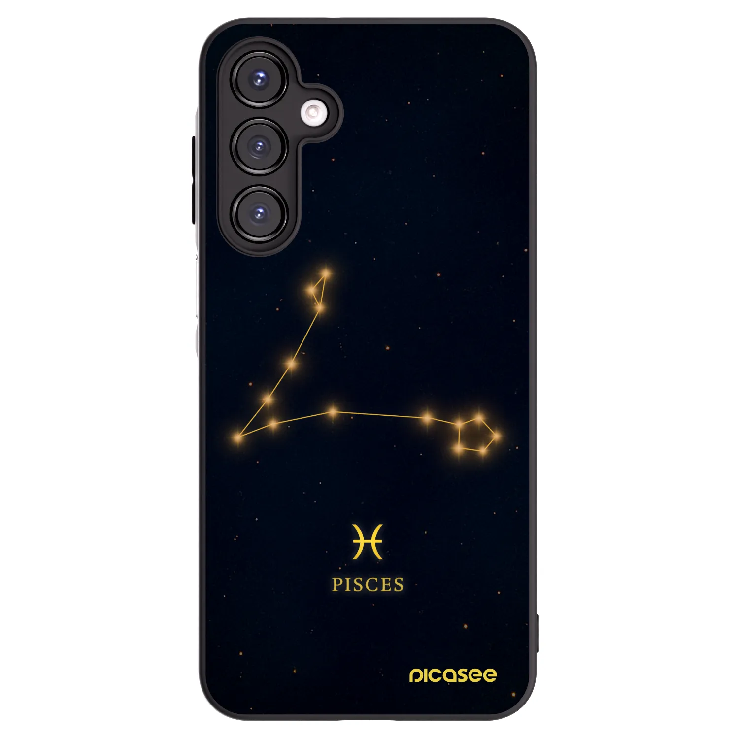 Picasee silikónový čierny obal pre Samsung Galaxy A16 4G - PISCES