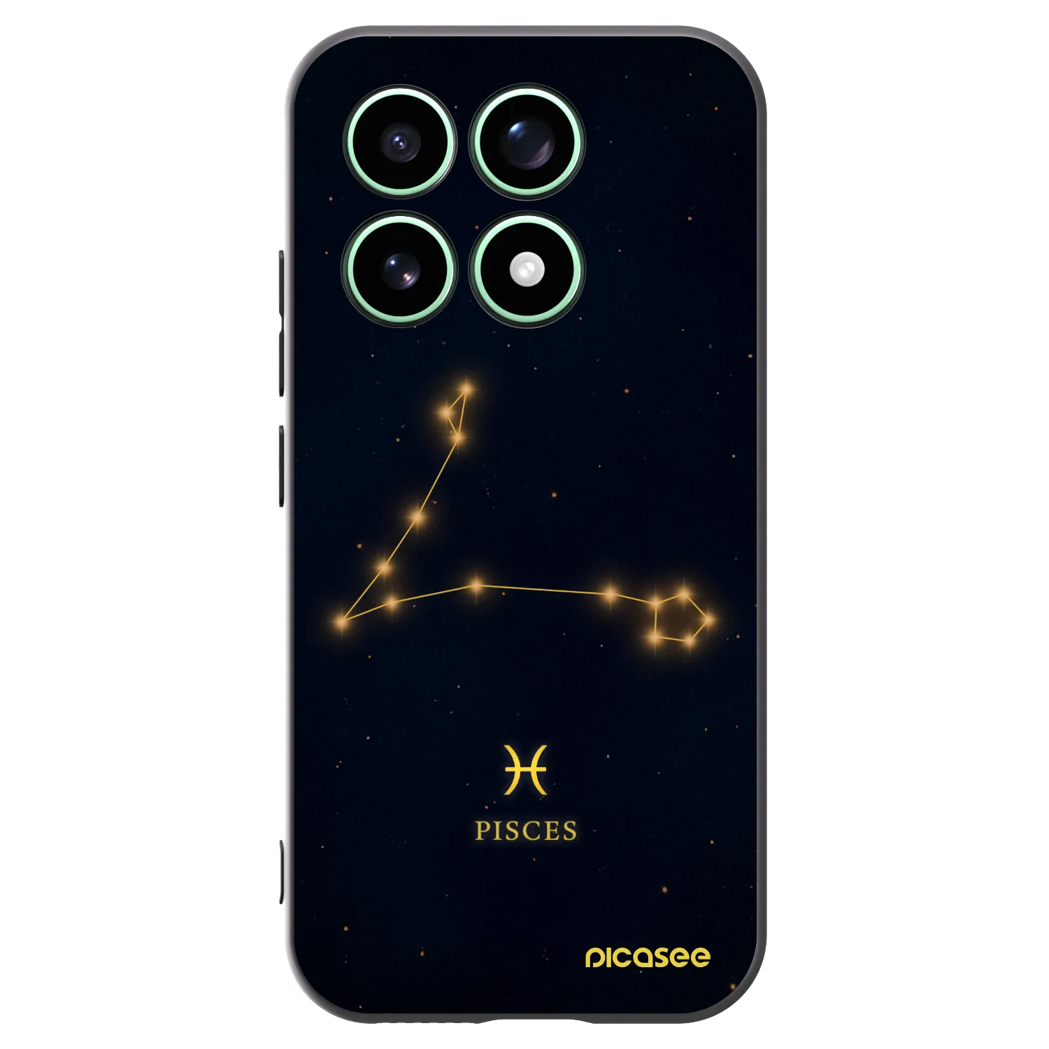 Picasee silikónový čierny obal pre Xiaomi 17 - PISCES