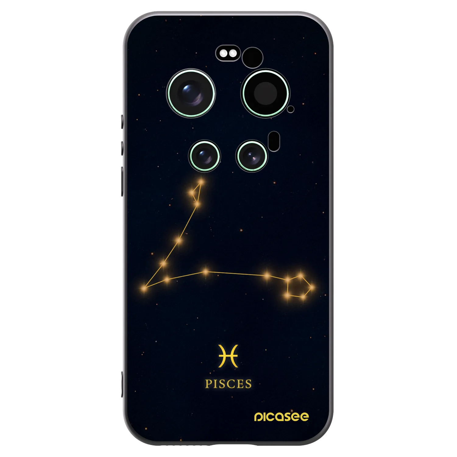 Picasee silikónový čierny obal pre Xiaomi 17 Ultra - PISCES