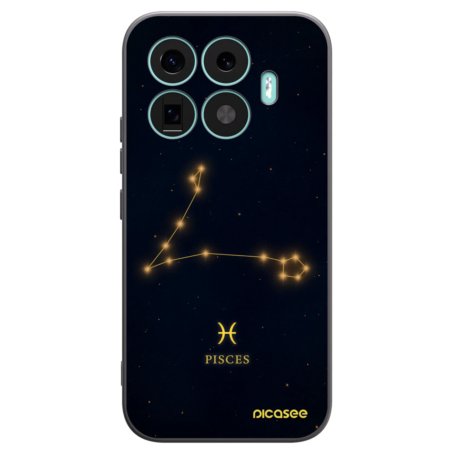 Picasee silikónový čierny obal pre Xiaomi 17T - PISCES