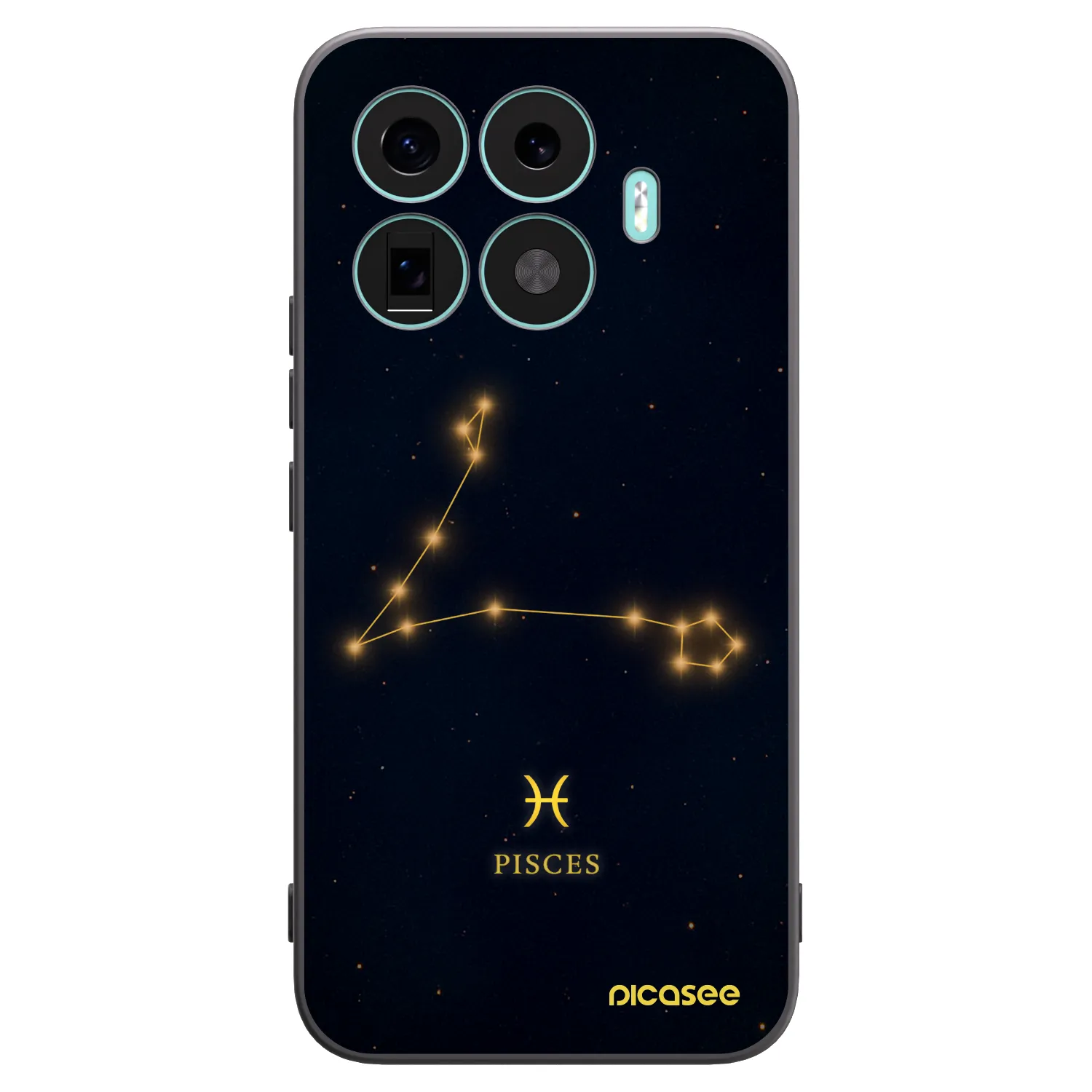 Picasee silikónový čierny obal pre Xiaomi 17T Pro - PISCES