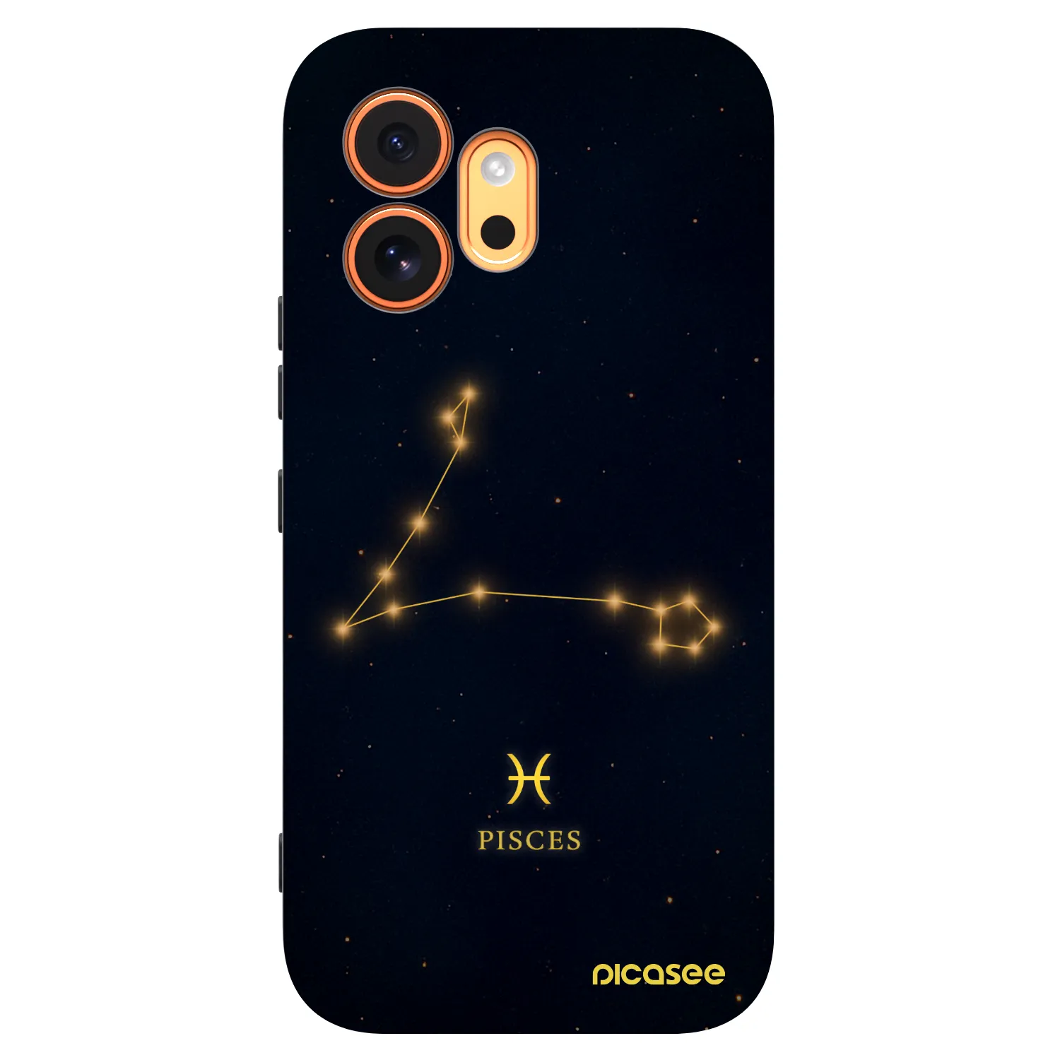 Picasee silikónový čierny obal pre Honor 600 - PISCES