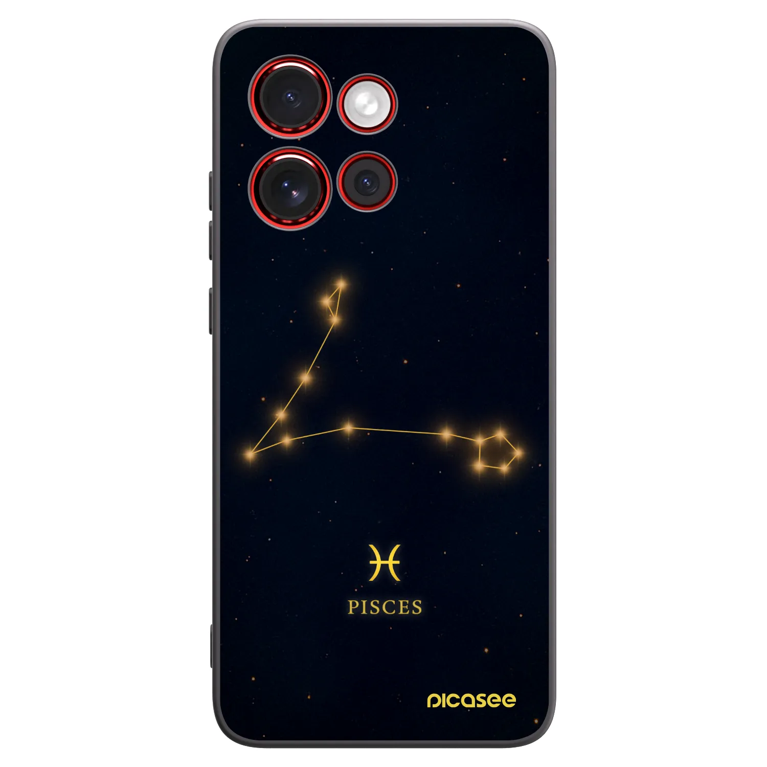 Picasee silikónový čierny obal pre Motorola Edge 60 Neo 5G - PISCES