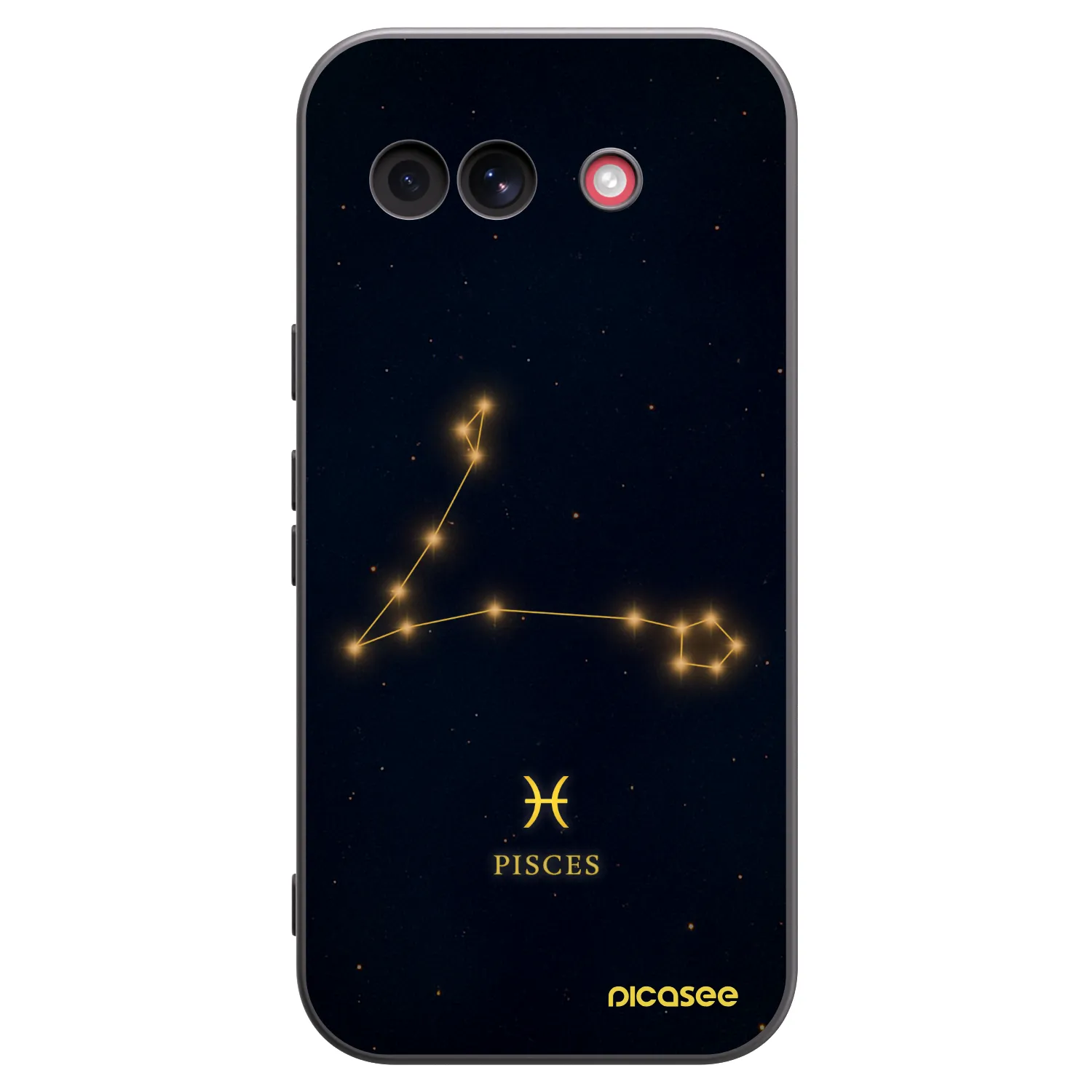 Picasee silikónový čierny obal pre Google Pixel 10a - PISCES