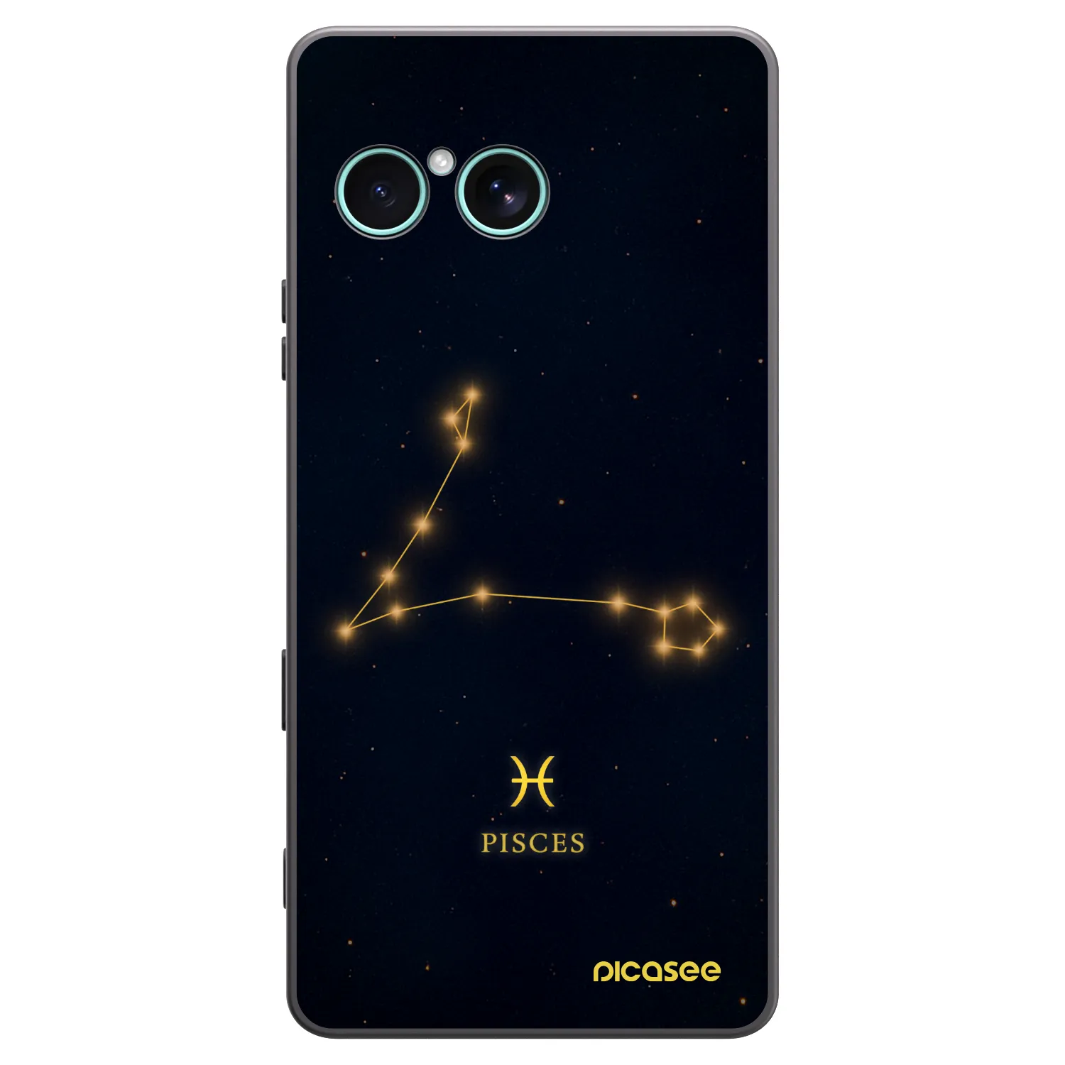 Picasee silikónový čierny obal pre Sony Xperia 10 VII - PISCES