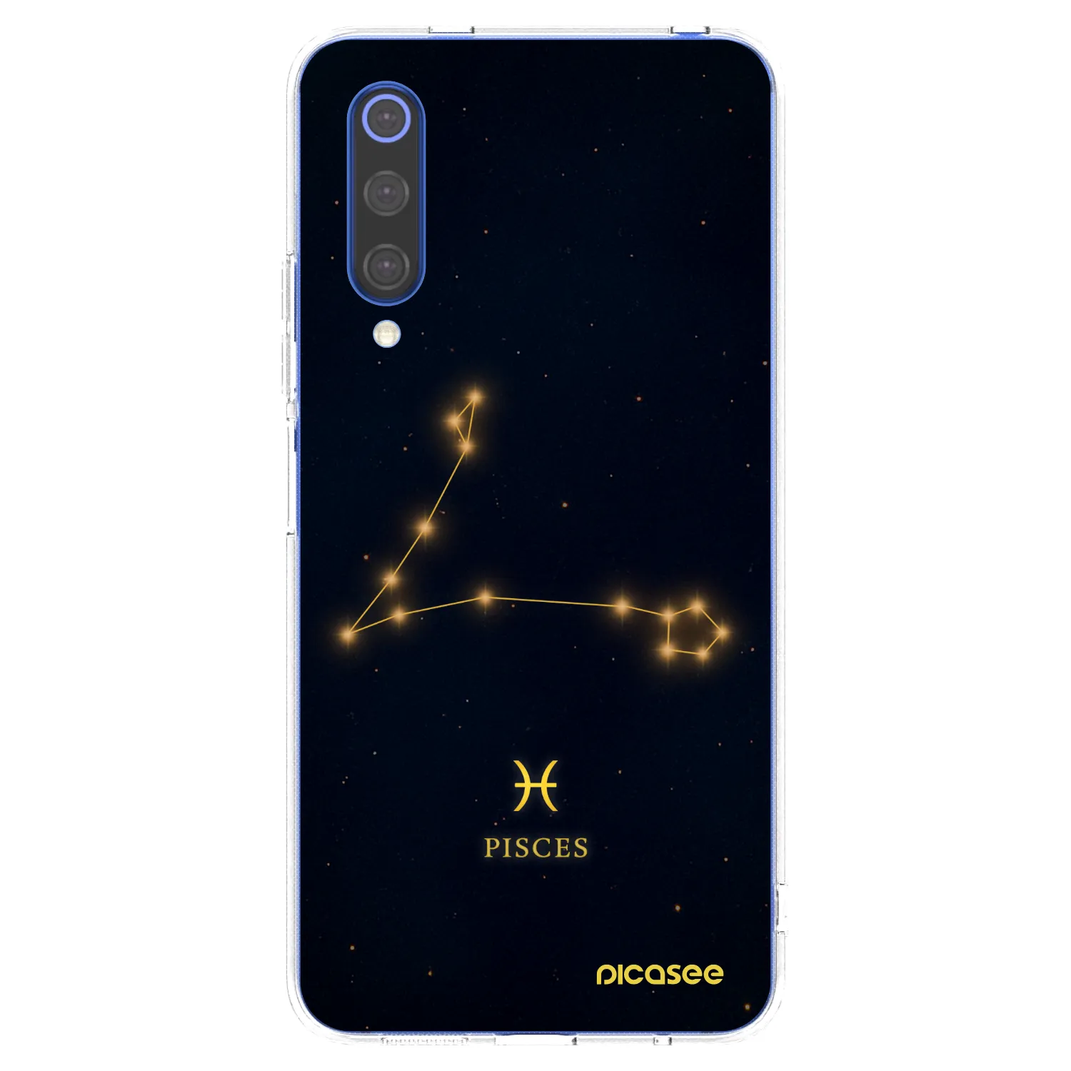 Picasee silikónový prehľadný obal pre Xiaomi Mi 9 SE - PISCES