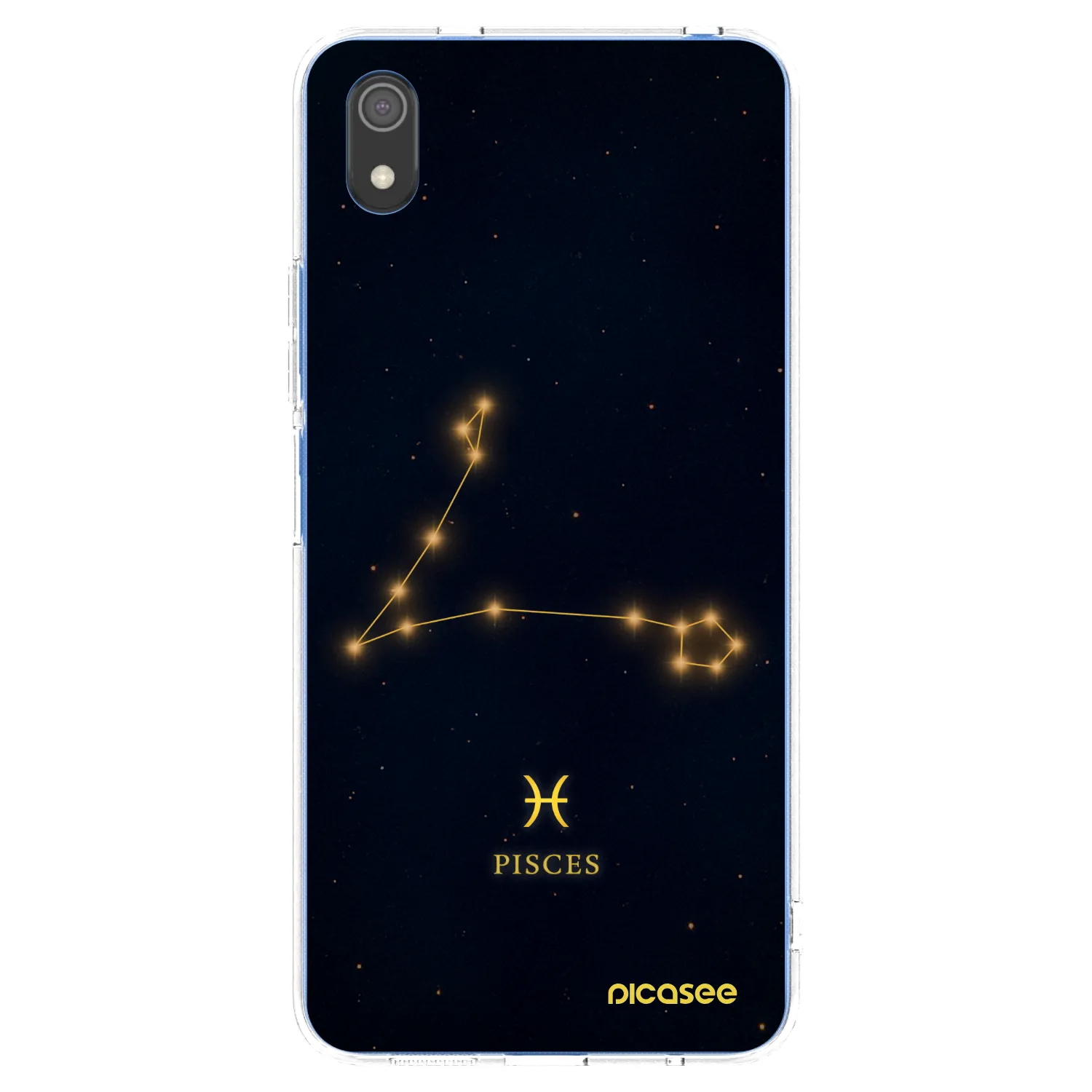 Picasee silikónový prehľadný obal pre Xiaomi Redmi 7A - PISCES