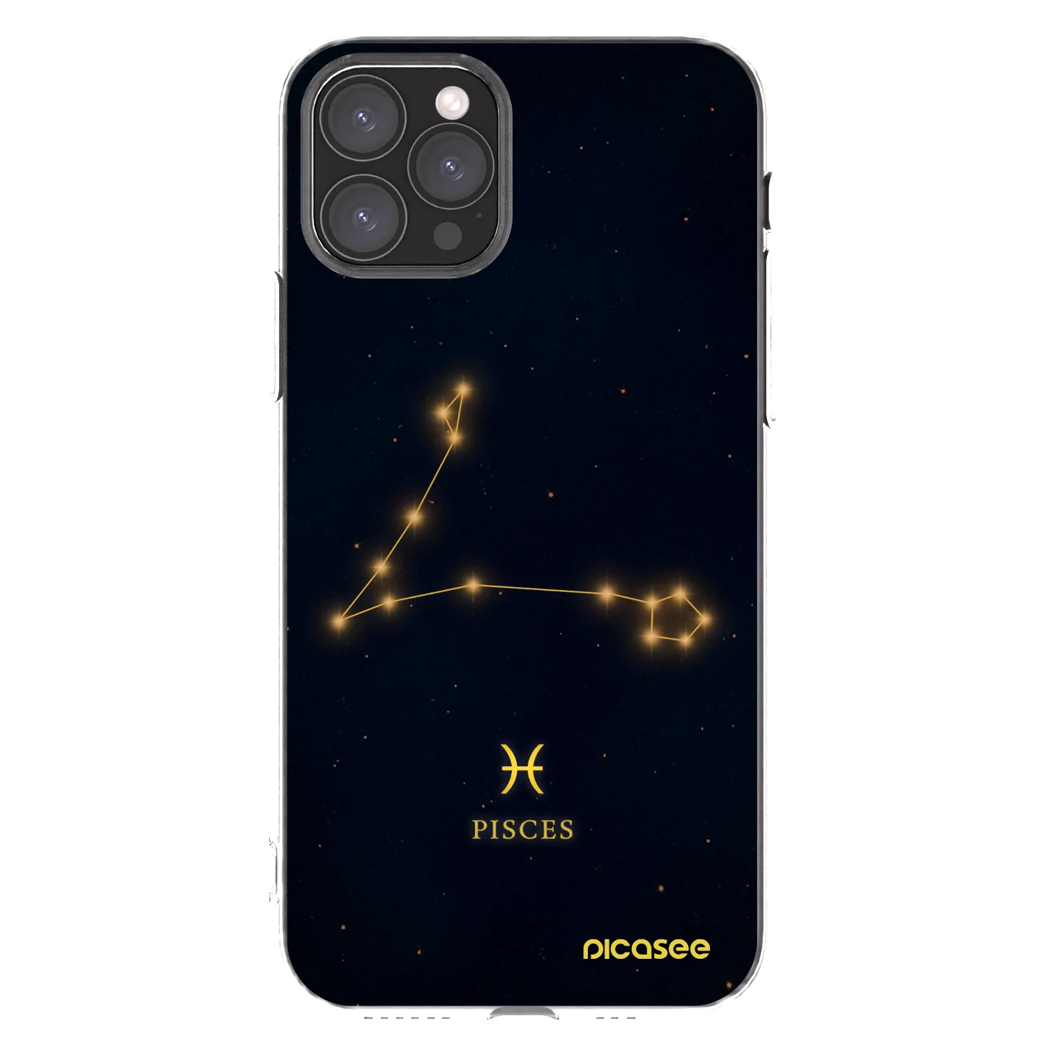Picasee silikónový prehľadný obal pre Apple iPhone 11 Pro - PISCES