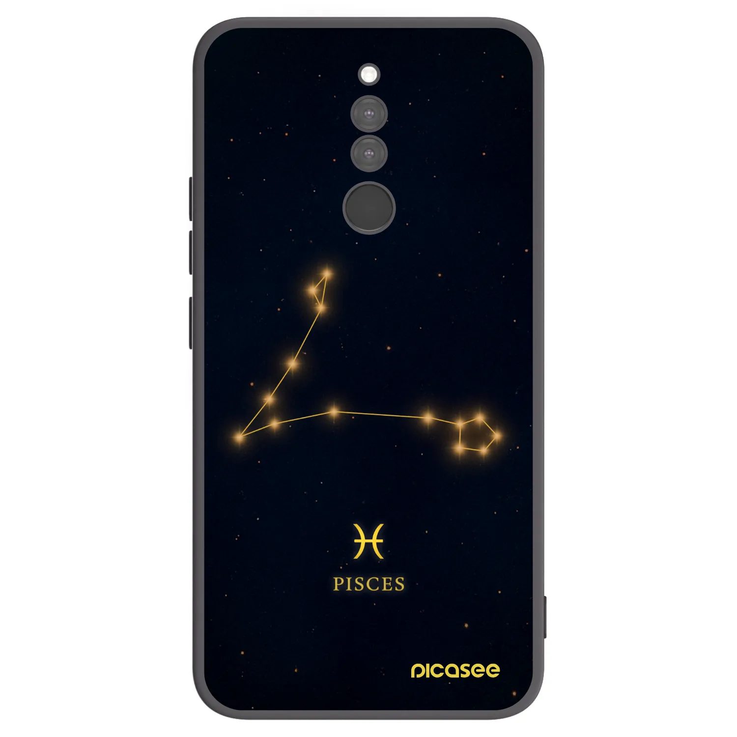 Picasee silikónový čierny obal pre Xiaomi Redmi 8 - PISCES