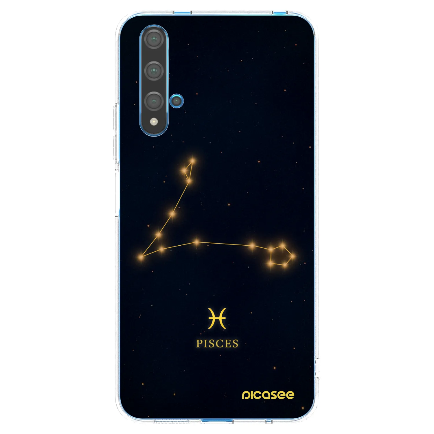 Picasee silikónový prehľadný obal pre Huawei Nova 5T - PISCES