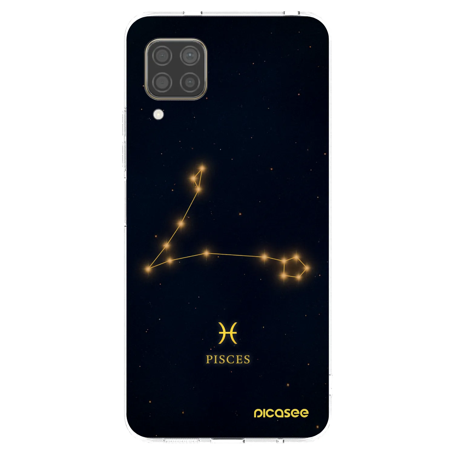 Picasee silikónový prehľadný obal pre Huawei P40 Lite - PISCES