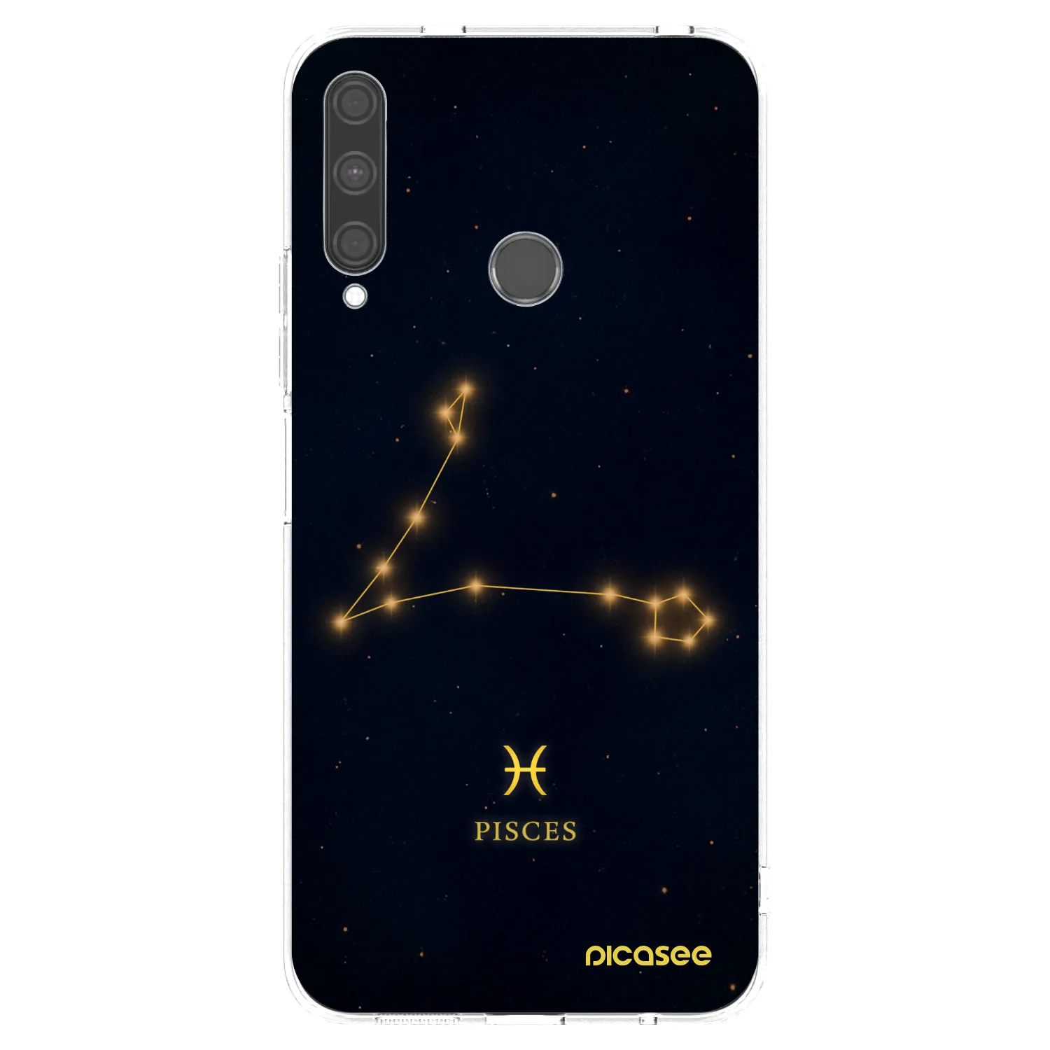 Picasee silikónový prehľadný obal pre Huawei P40 Lite E - PISCES